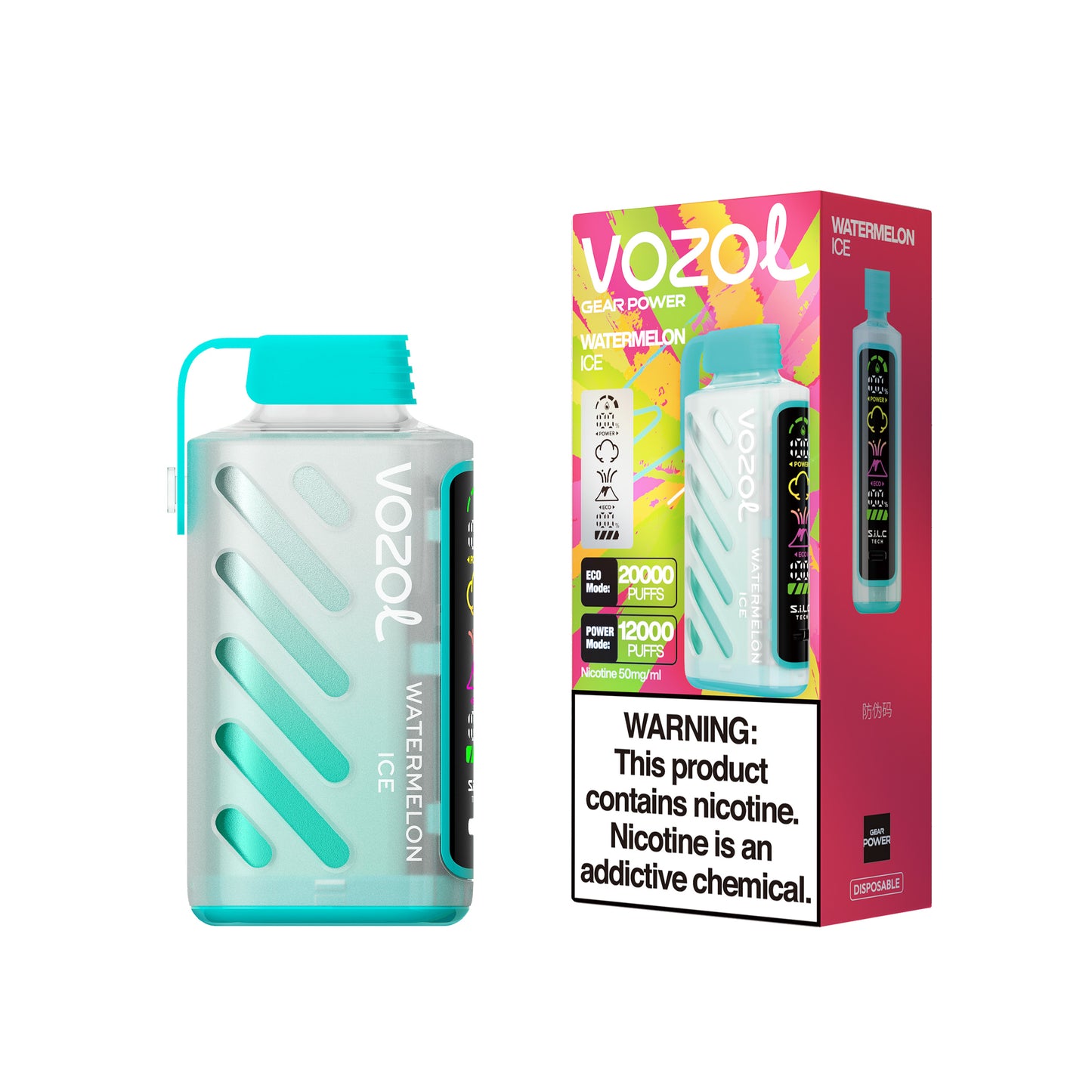 VOZOL Gear Power 20000 Puffs Disposable Vape 20ml