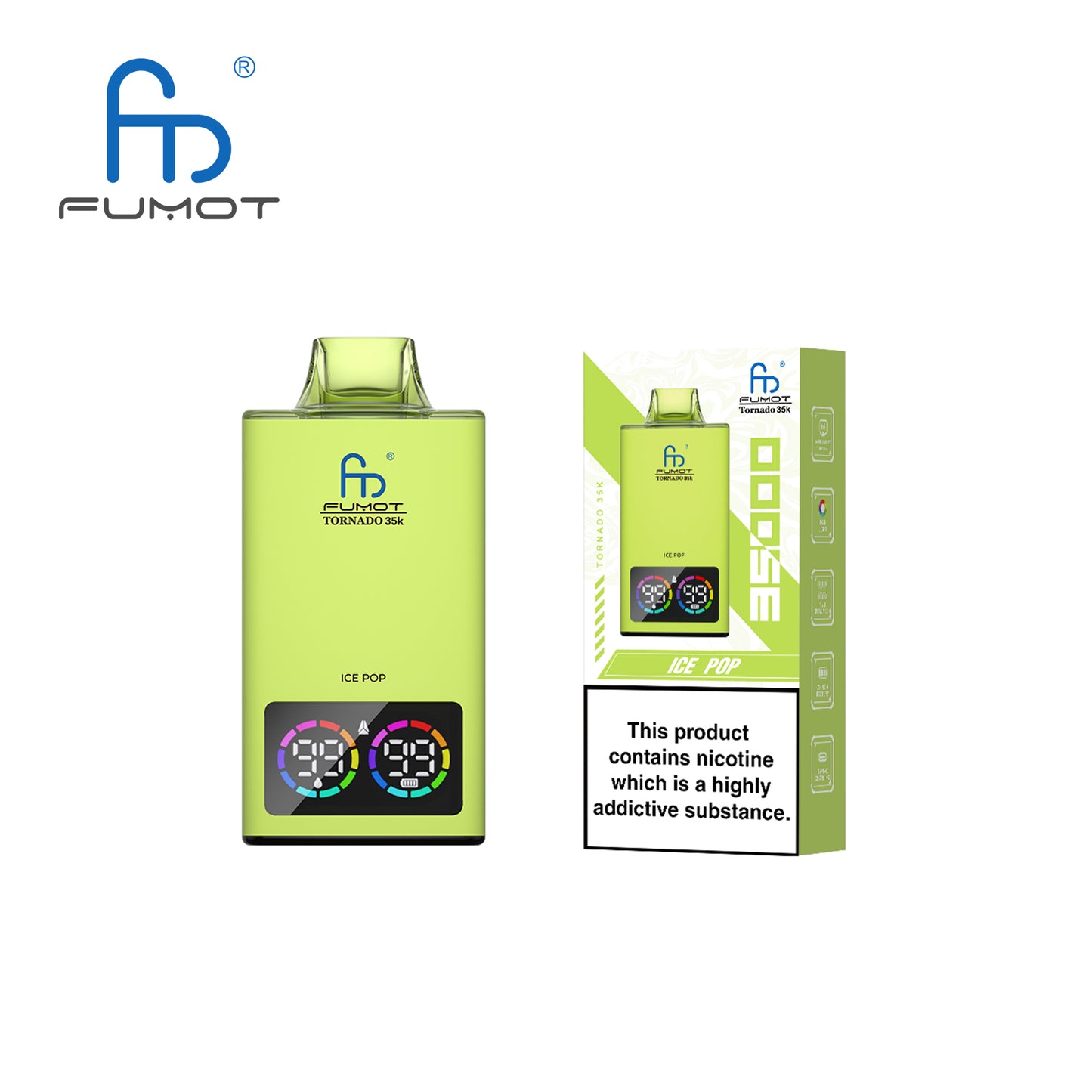 Fumot Tornado 35K Puffs Vape