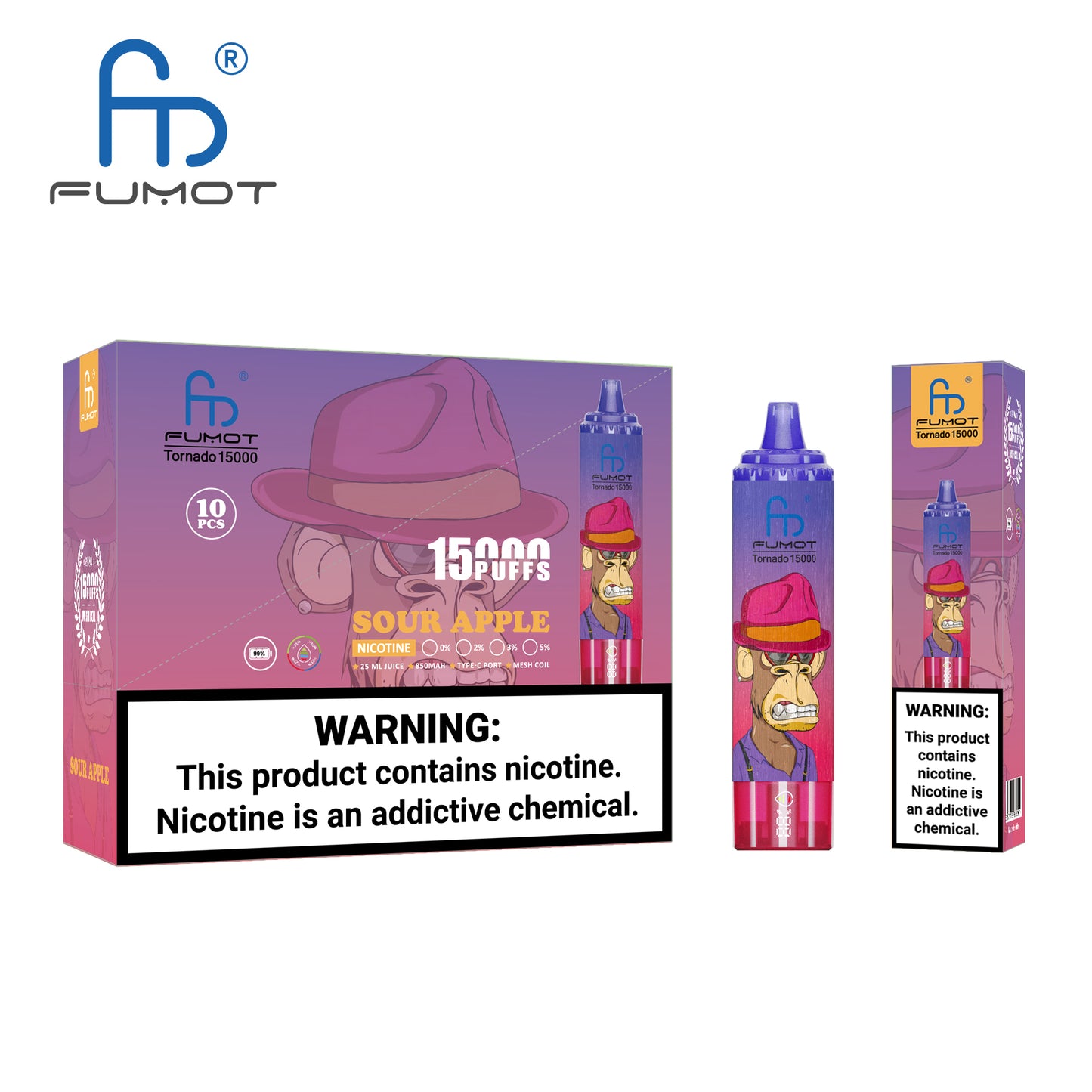 RandM Tornado 15000 | 2% nicotine