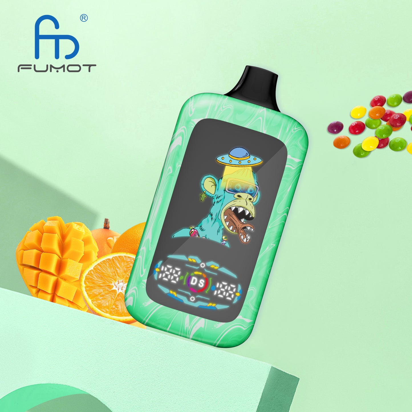 Fumot Digital Monkey 40000 Puffs Disposable Vape