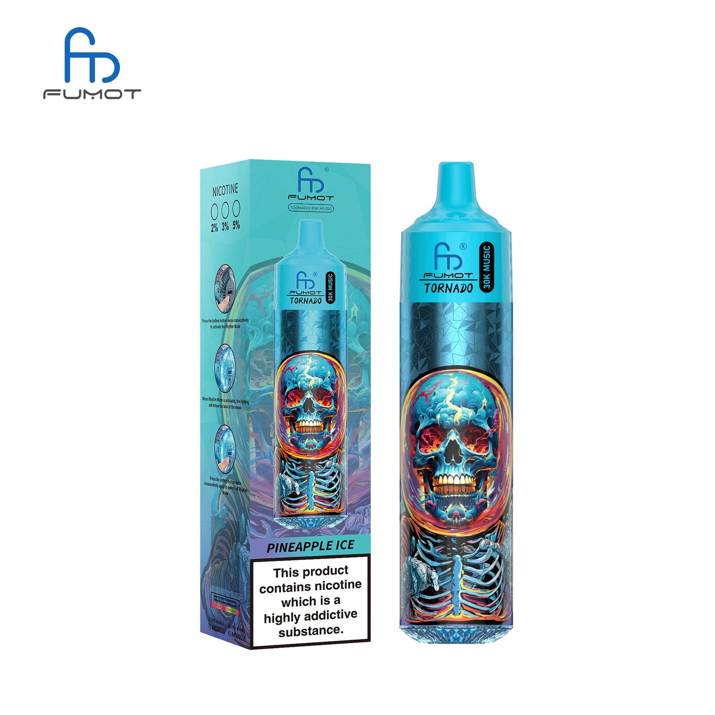 Fumot Tornado 30K Music Disposable Vape