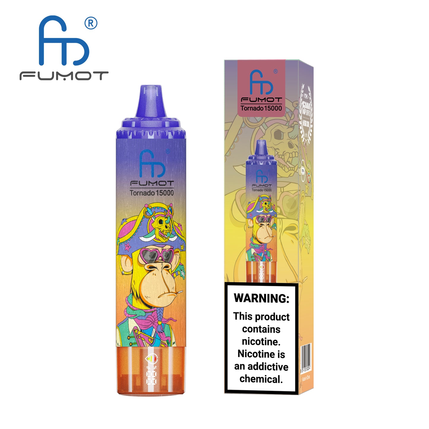 RandM Tornado 15000 | 2% nicotine