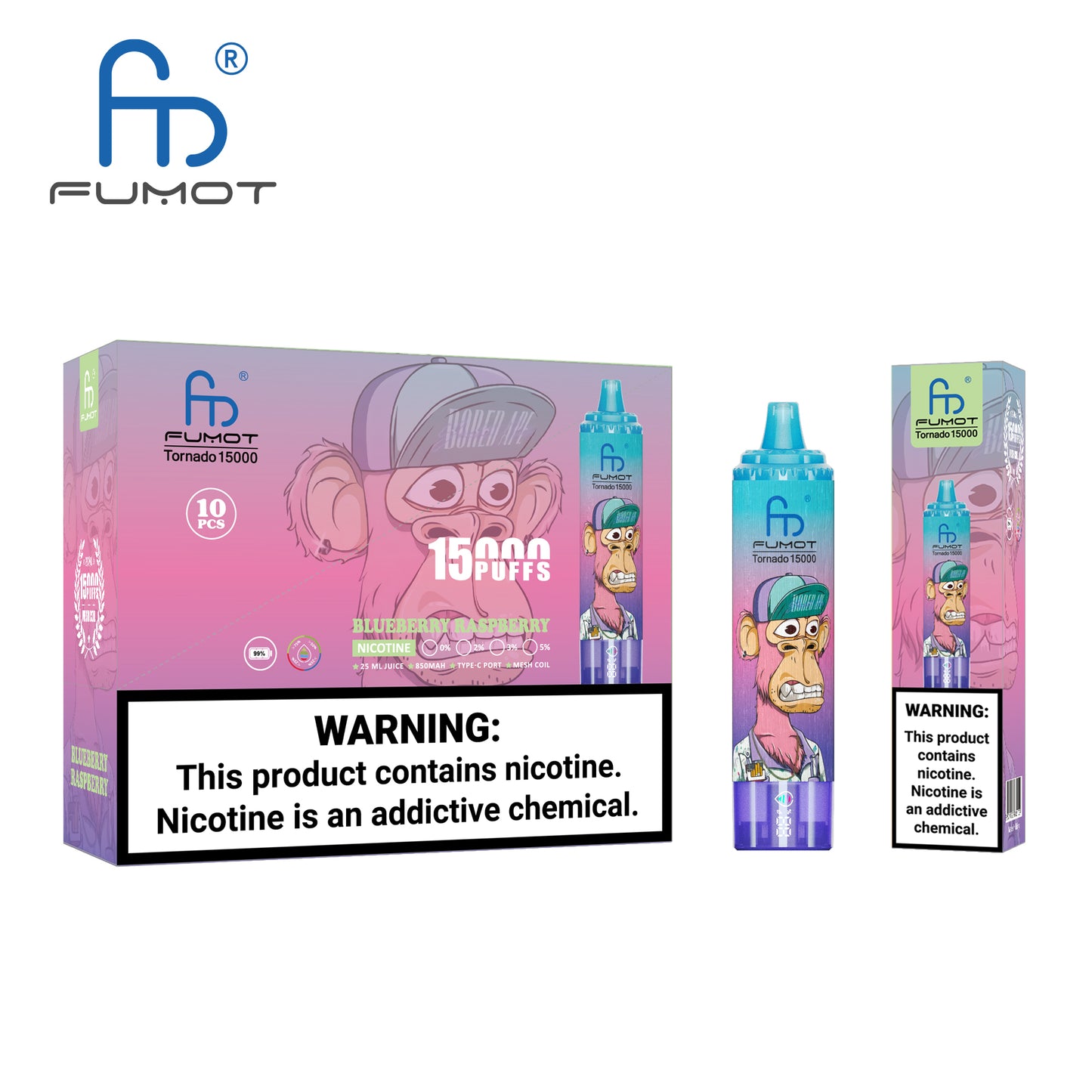 RandM Tornado 15000 | 2% nicotine