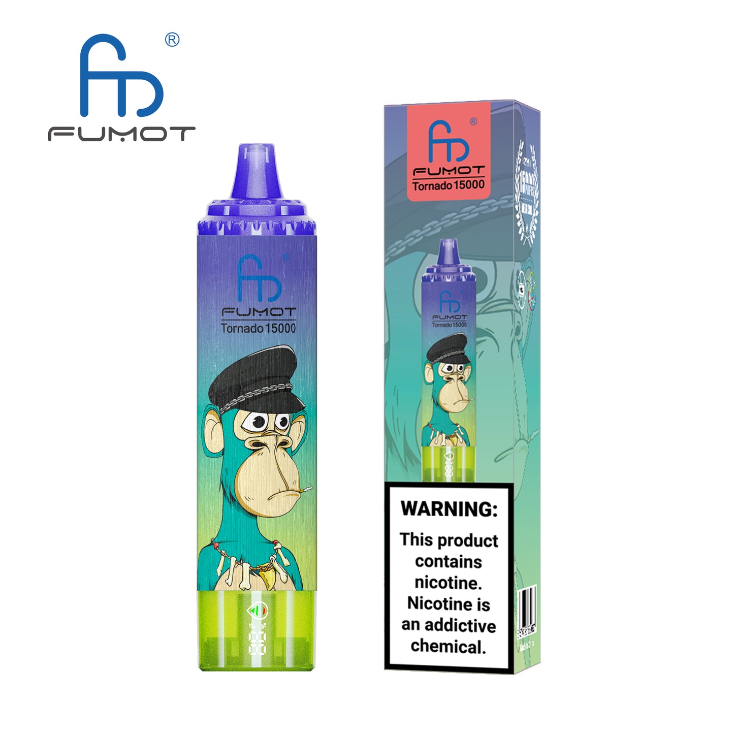 RandM Tornado 15000 | 2% nicotine