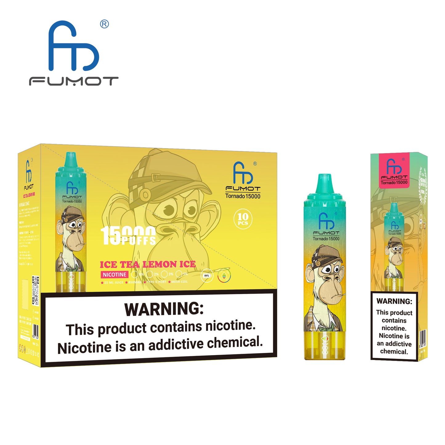 RandM Tornado 15000 | 2% nicotine