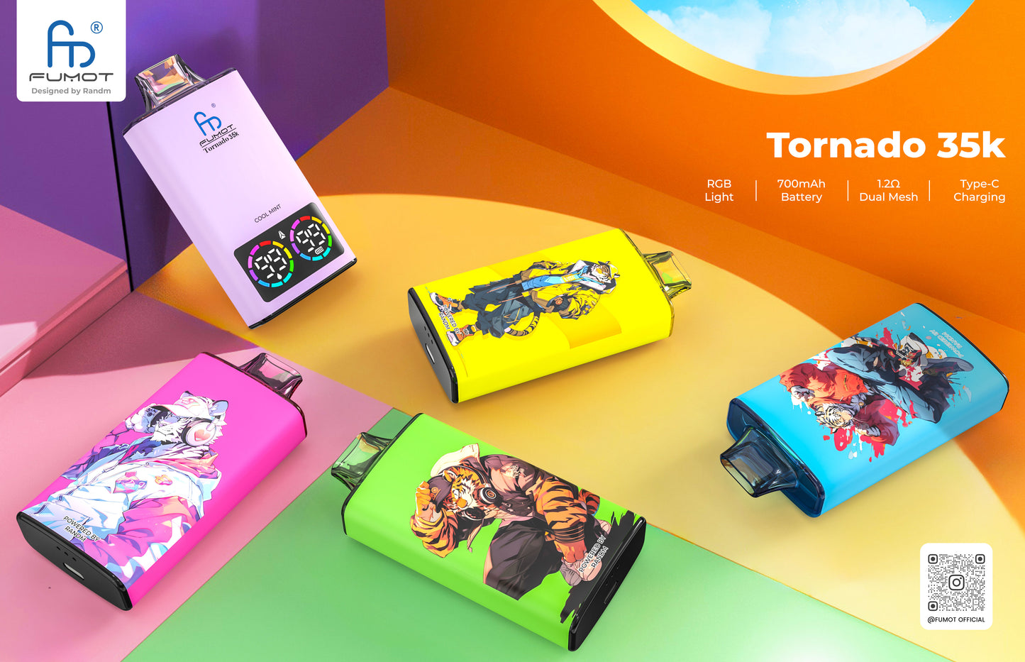 Fumot Tornado 35K Puffs Vape