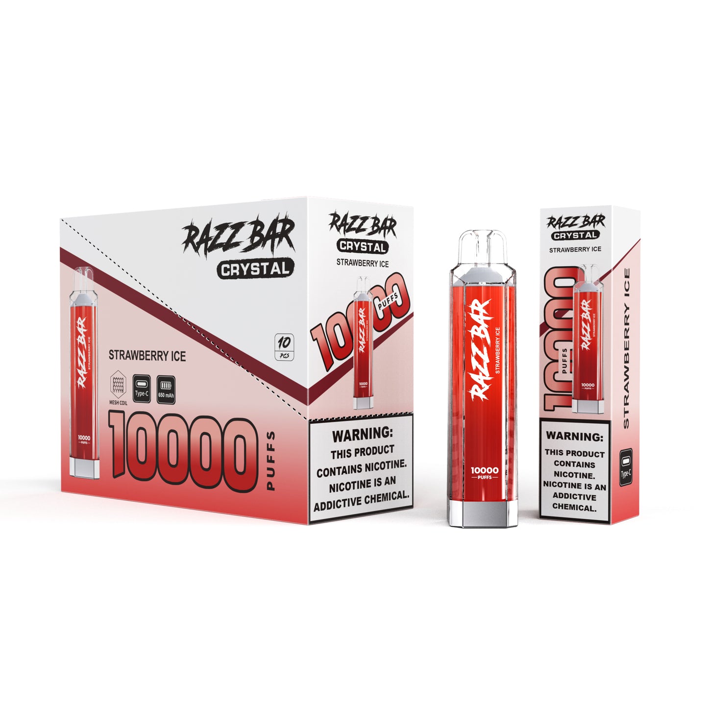 RazzBar Crystal 10000 Puff