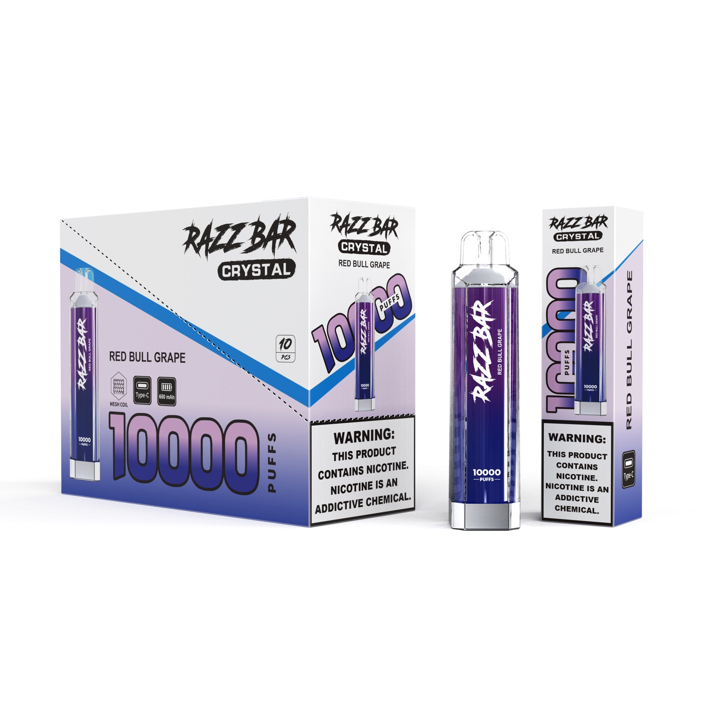 RazzBar Crystal 10000 Puff
