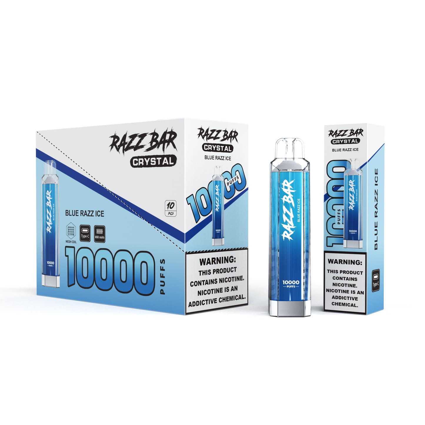 RazzBar Crystal 10000 Puff