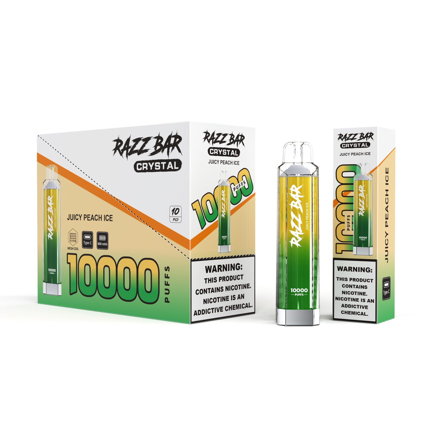 RazzBar Crystal 10000 Puff