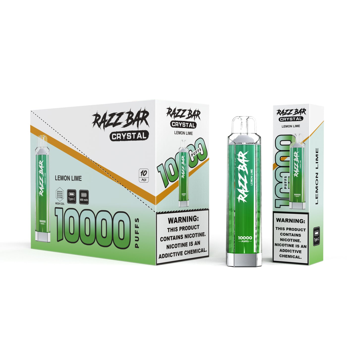 RazzBar Crystal 10000 Puff