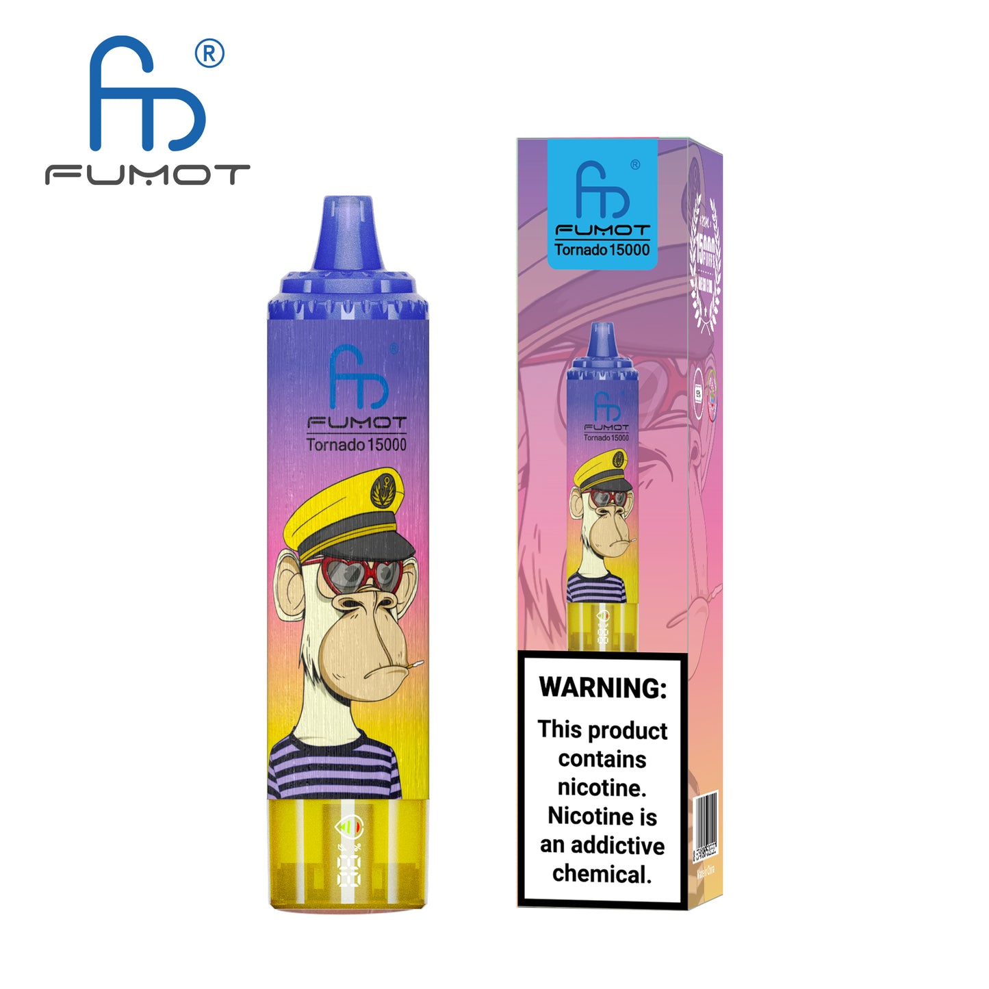 RandM Tornado 15000 | 2% nicotine