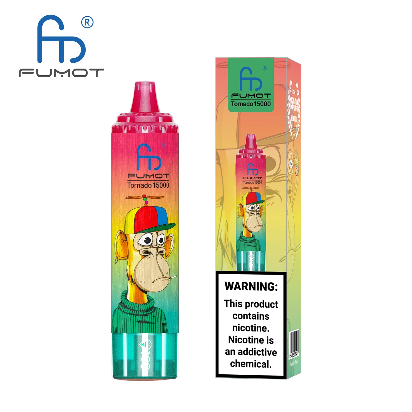 RandM Tornado 15000 | 2% nicotine