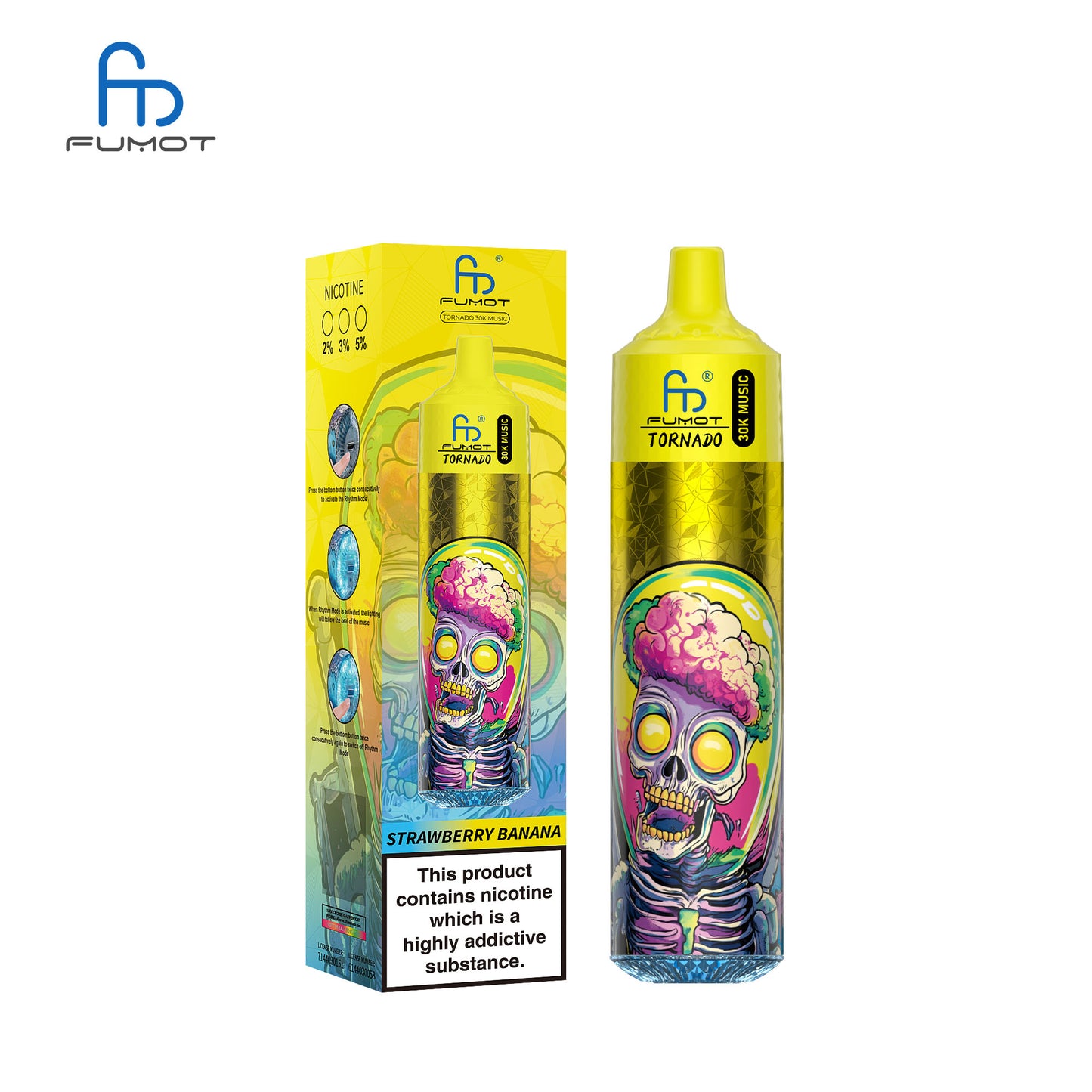 Fumot Tornado 30K Music Disposable Vape