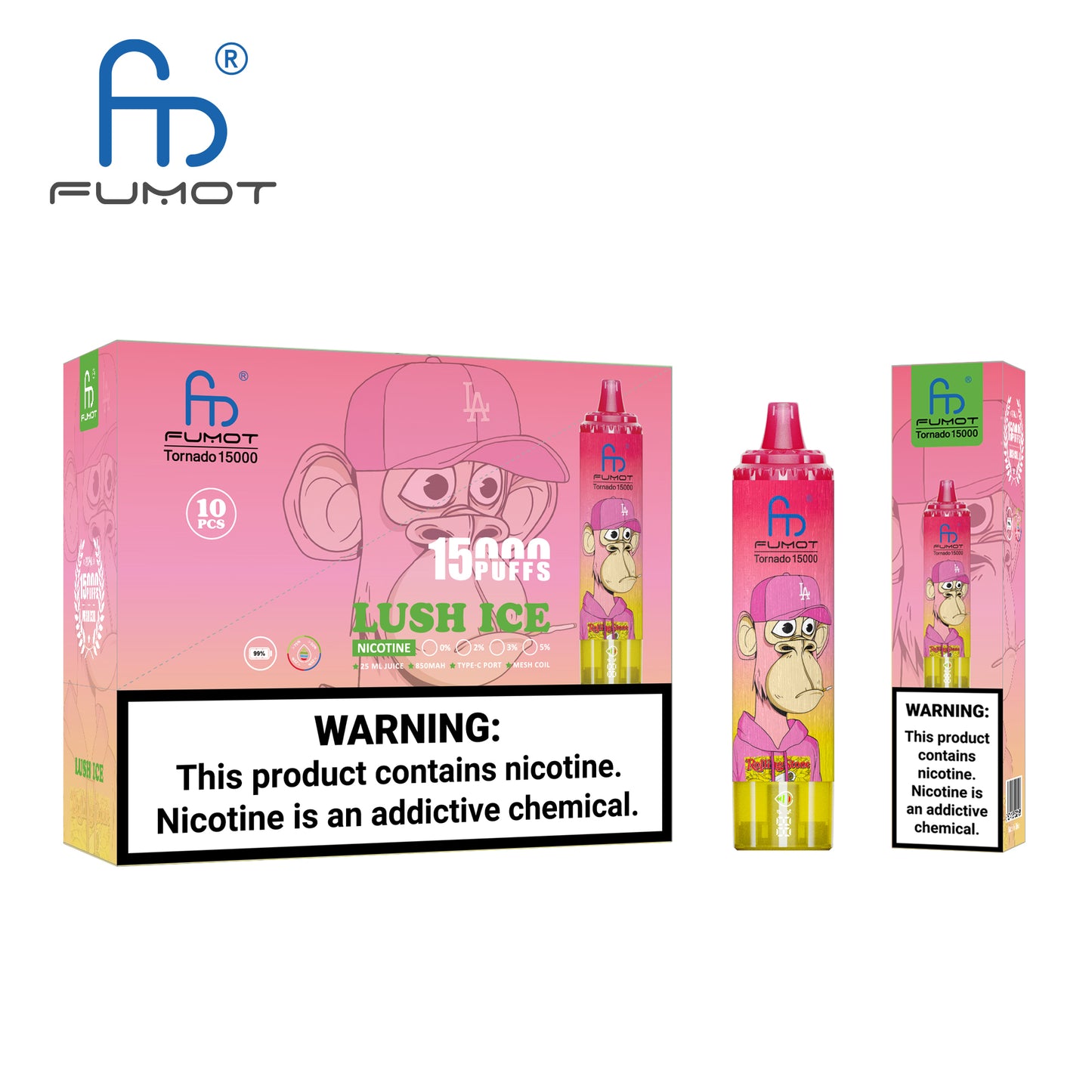 RandM Tornado 15000 | 2% nicotine