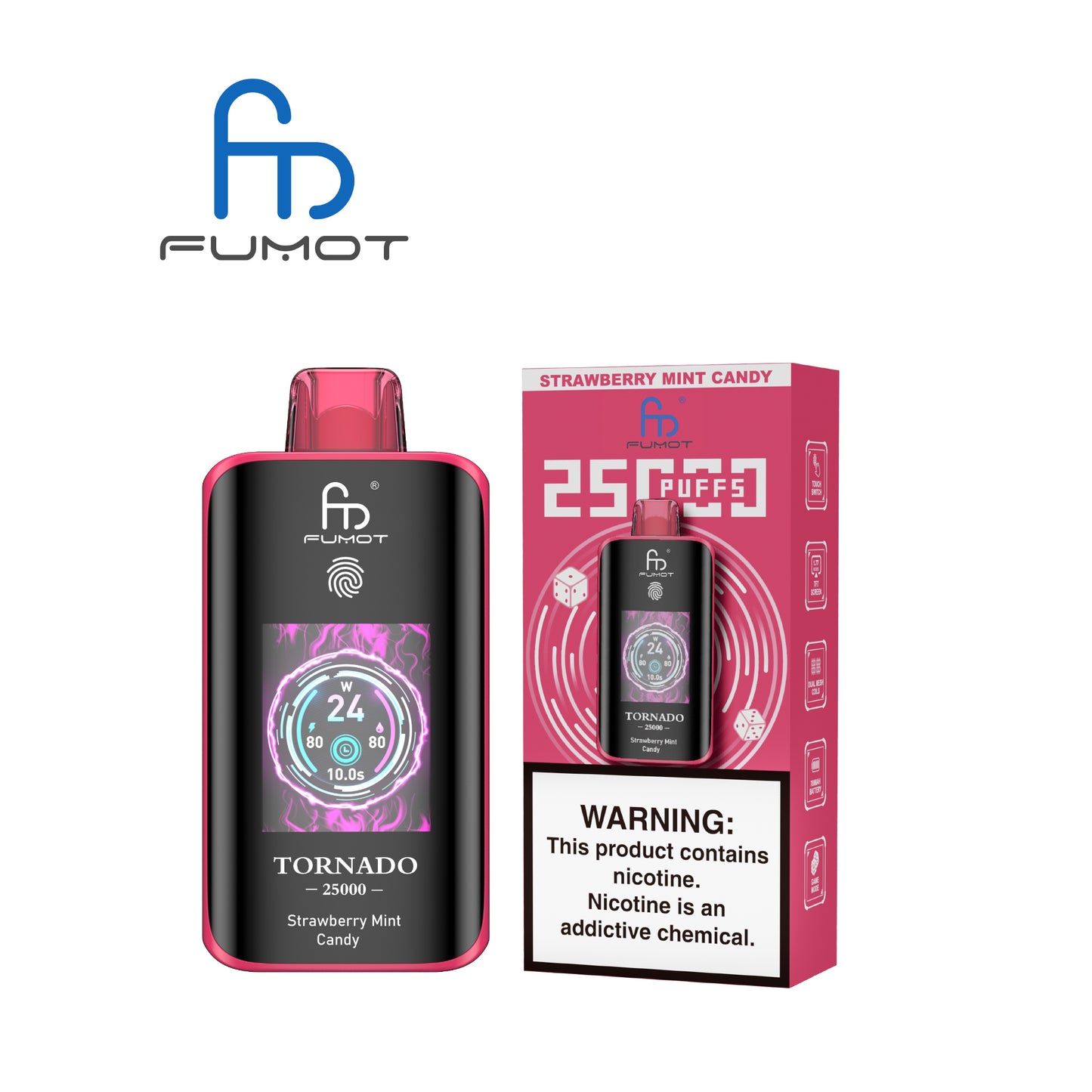 RandM Fumot Tornado 25000 Puffs Disposable Vape