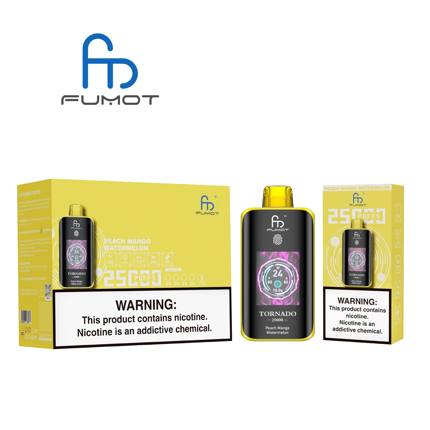 RandM Fumot Tornado 25000 Puffs Disposable Vape