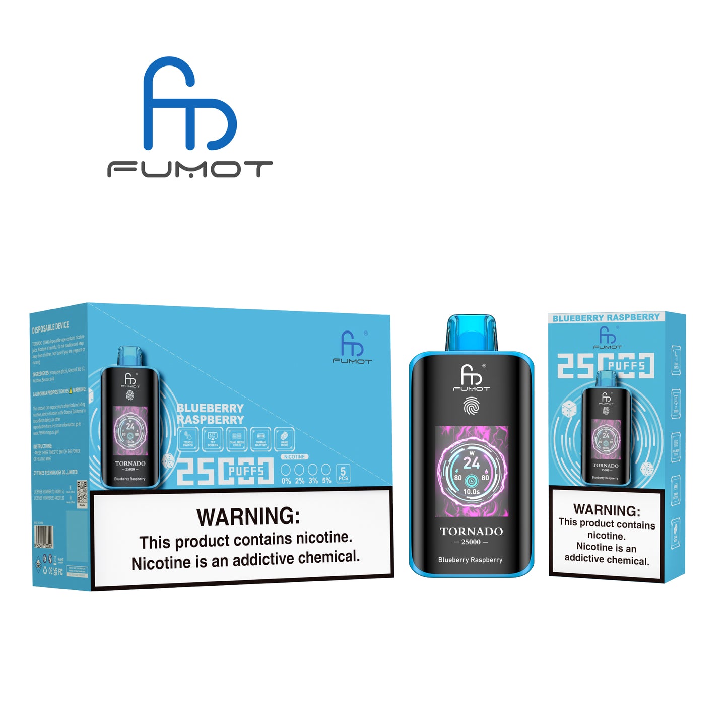 RandM Fumot Tornado 25000 Puffs Disposable Vape