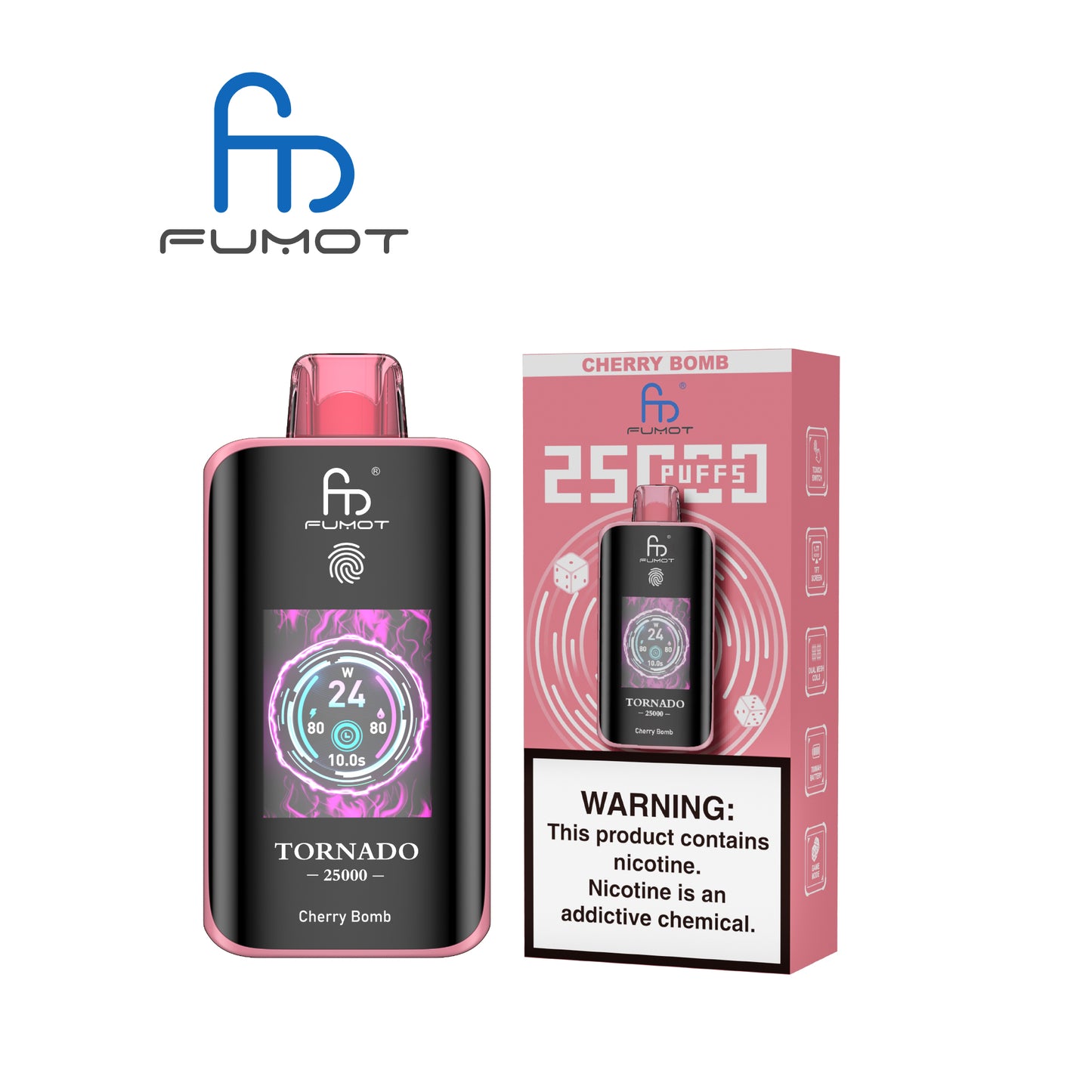 RandM Fumot Tornado 25000 Puffs Disposable Vape