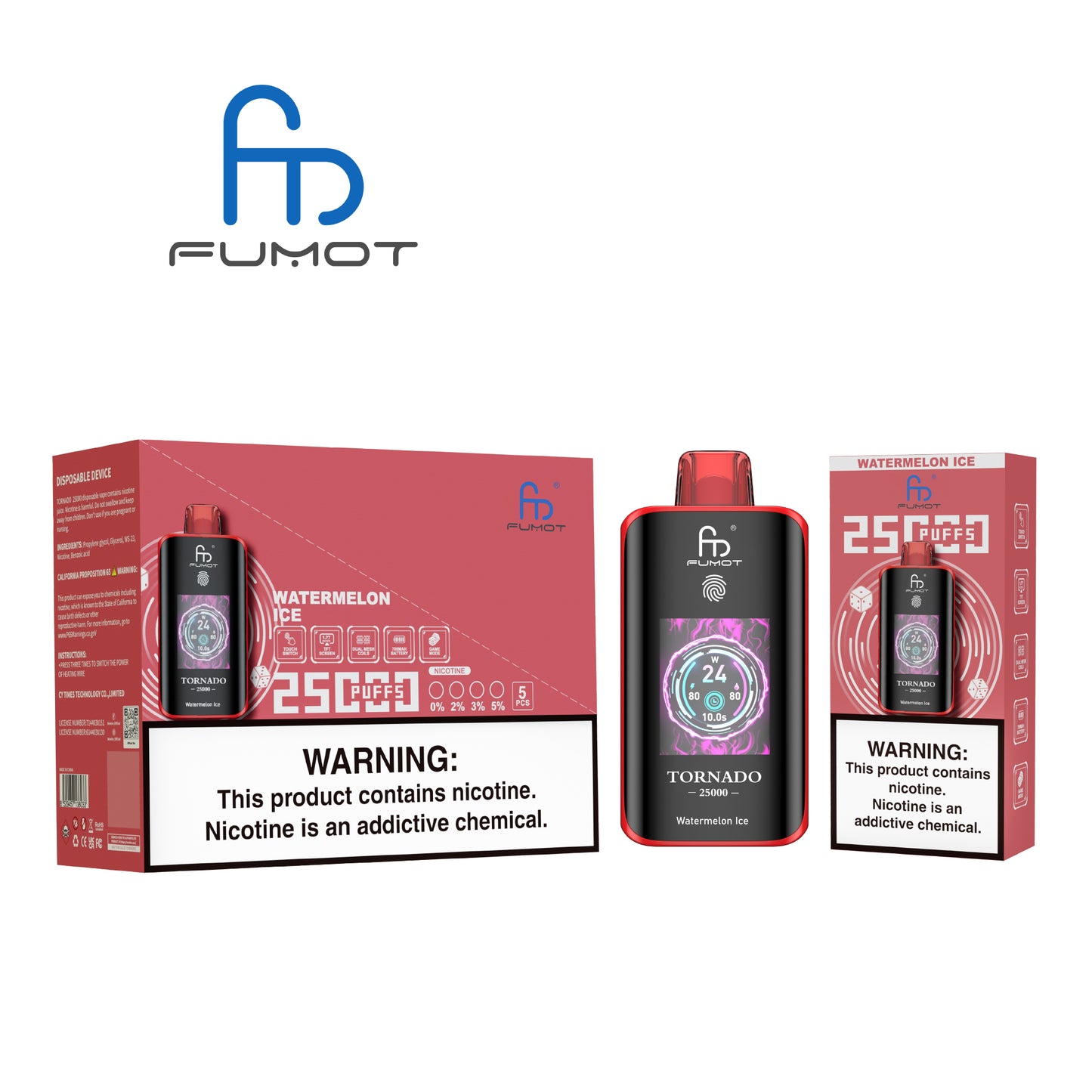 RandM Fumot Tornado 25000 Puffs Disposable Vape