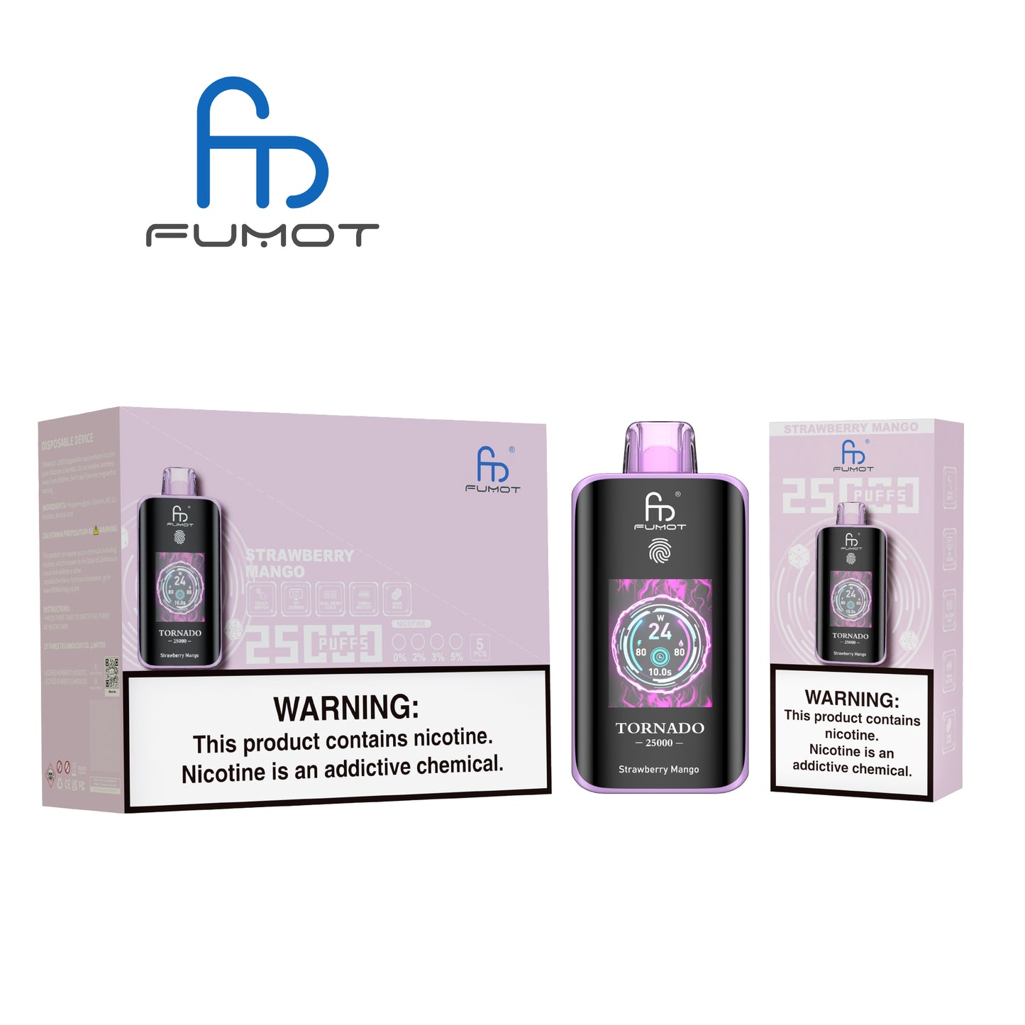 RandM Fumot Tornado 25000 Puffs Disposable Vape
