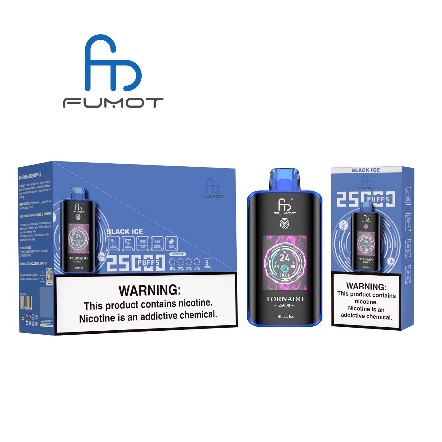 RandM Fumot Tornado 25000 Puffs Disposable Vape