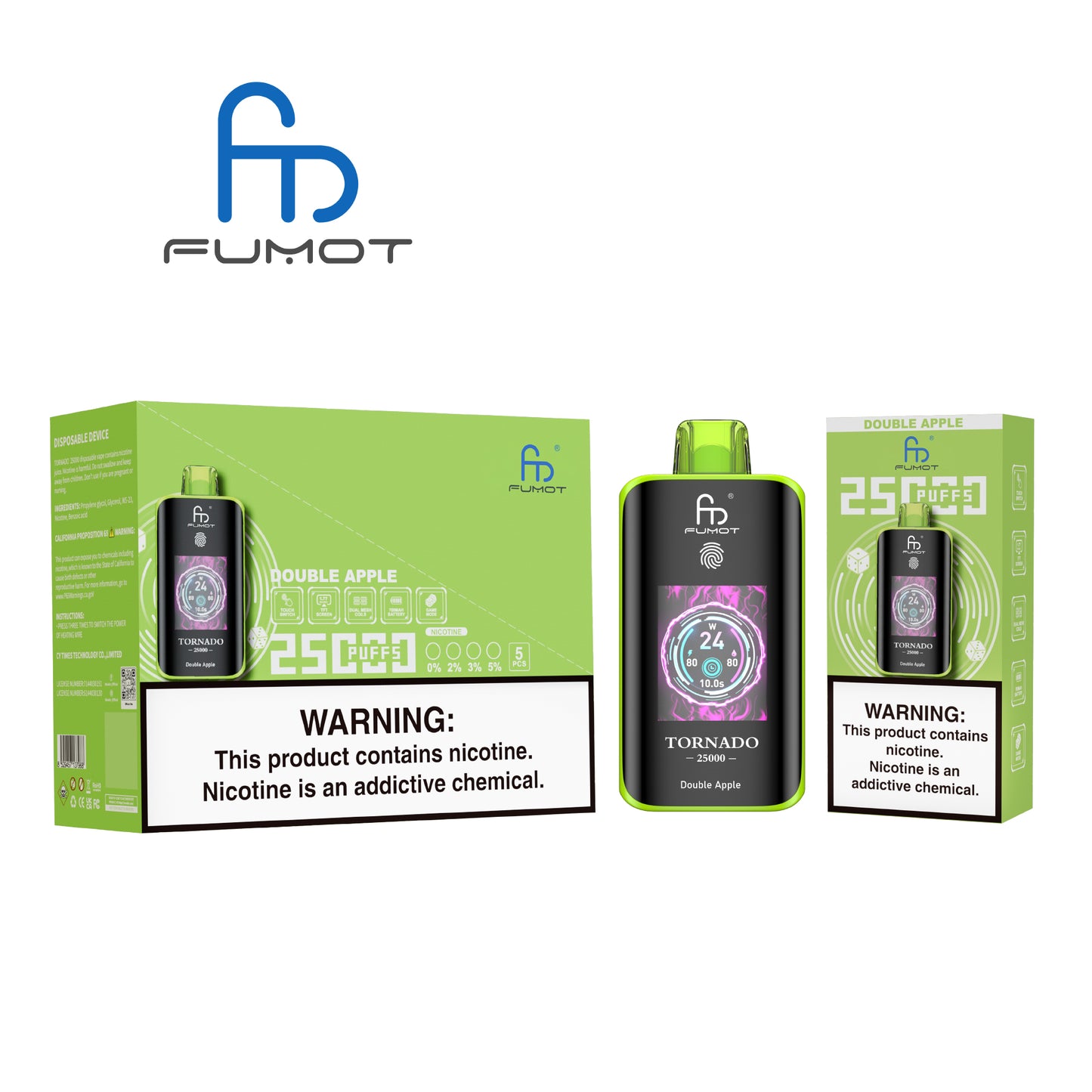 RandM Fumot Tornado 25000 Puffs Disposable Vape