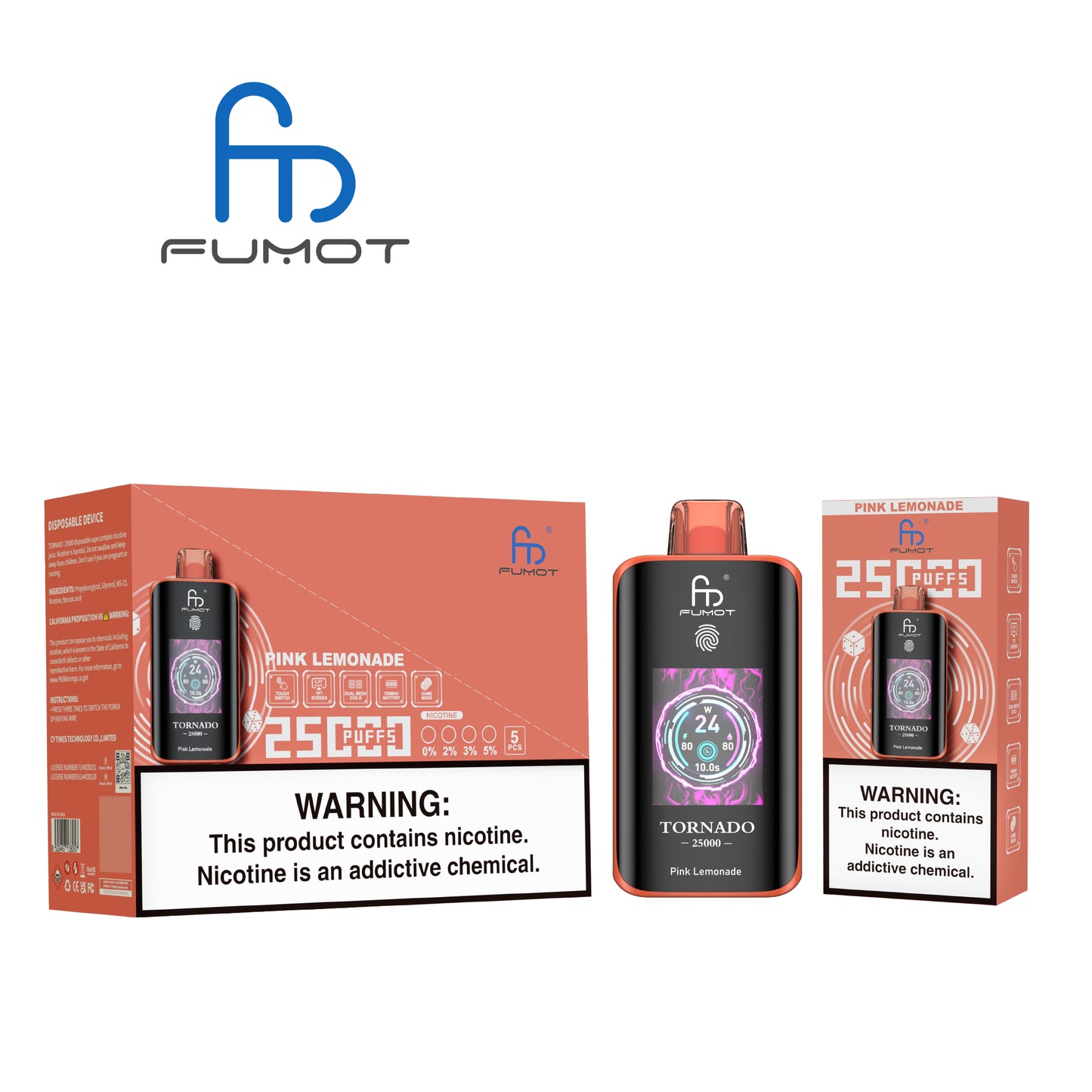 RandM Fumot Tornado 25000 Puffs Disposable Vape