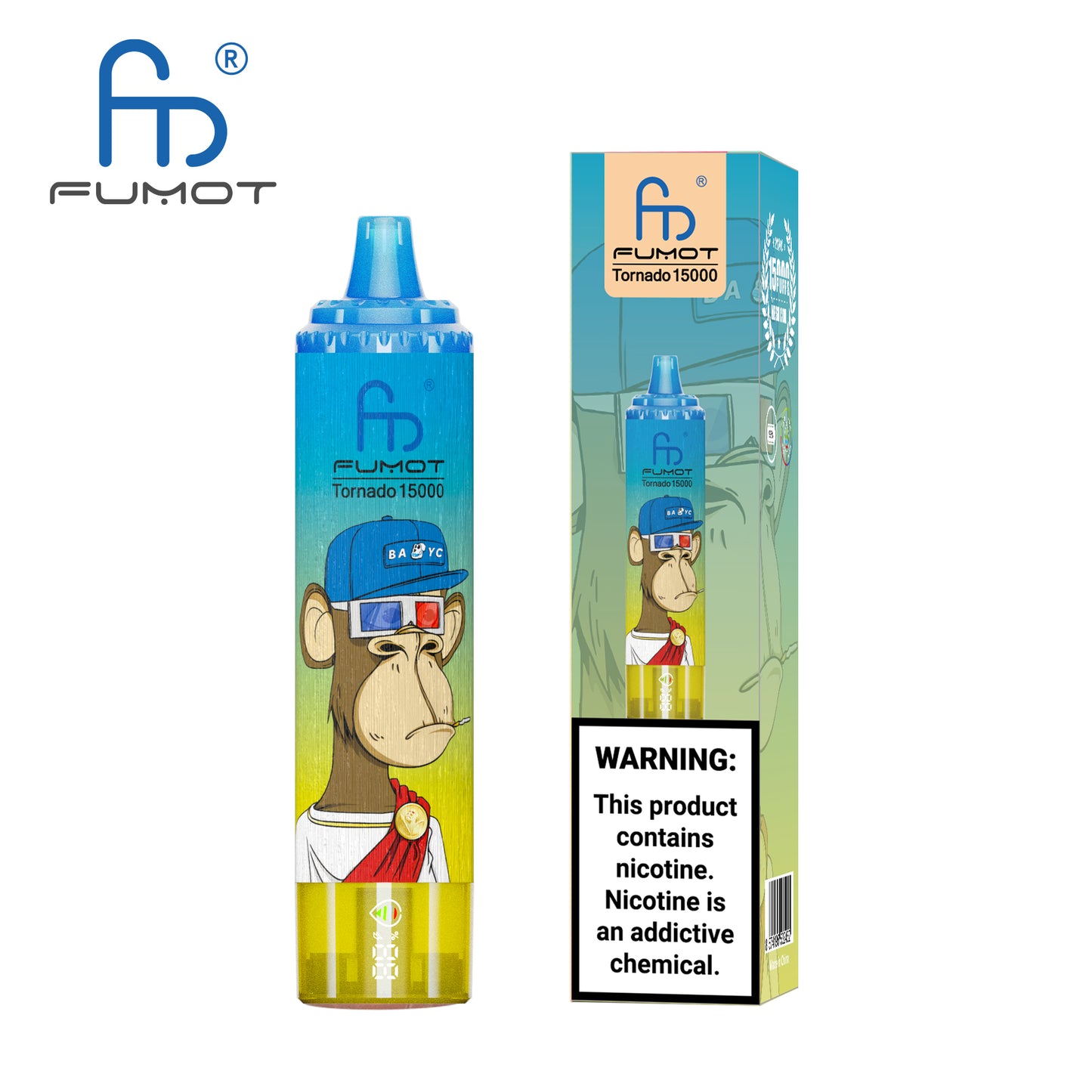 RandM Tornado 15000 | 2% nicotine