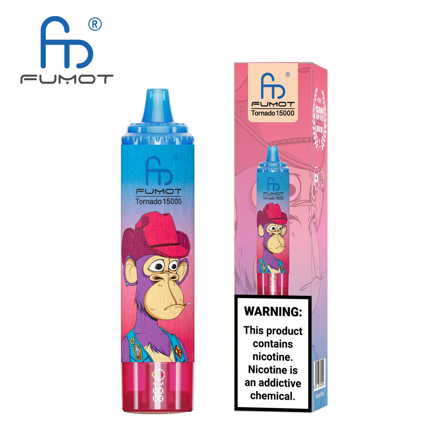 RandM Tornado 15000 | 2% nicotine