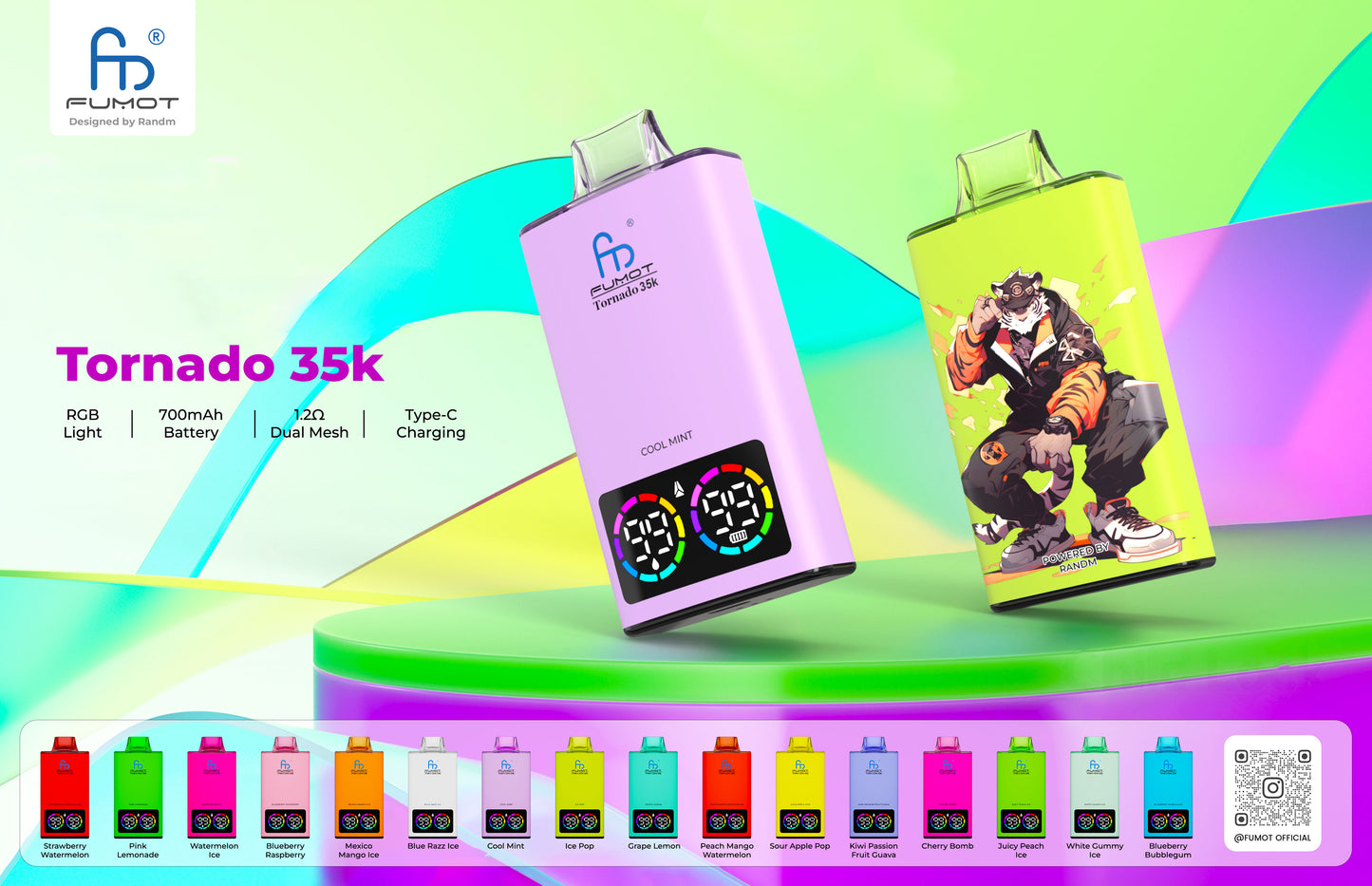 Fumot Tornado 35K Puffs Vape