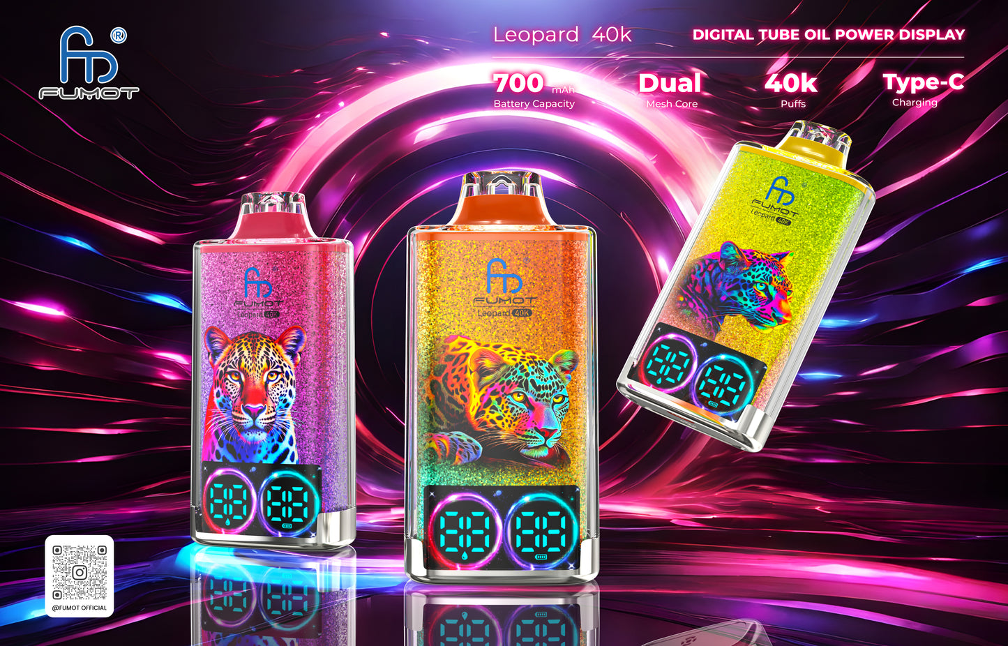Fumot Leopard 40K Puffs Disposable Vape