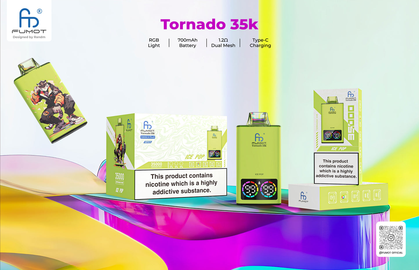 Fumot Tornado 35K Puffs Vape