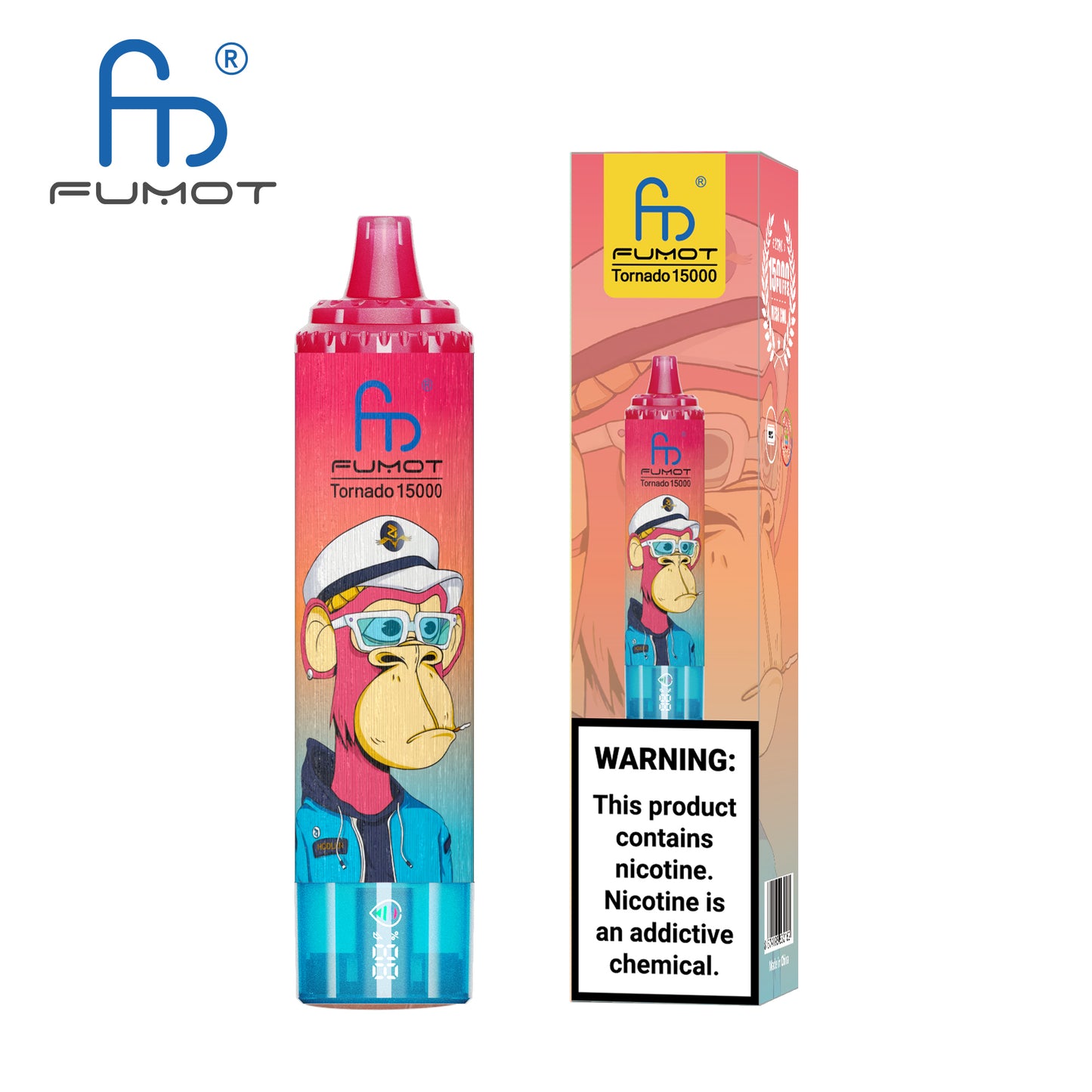 RandM Tornado 15000 | 2% nicotine