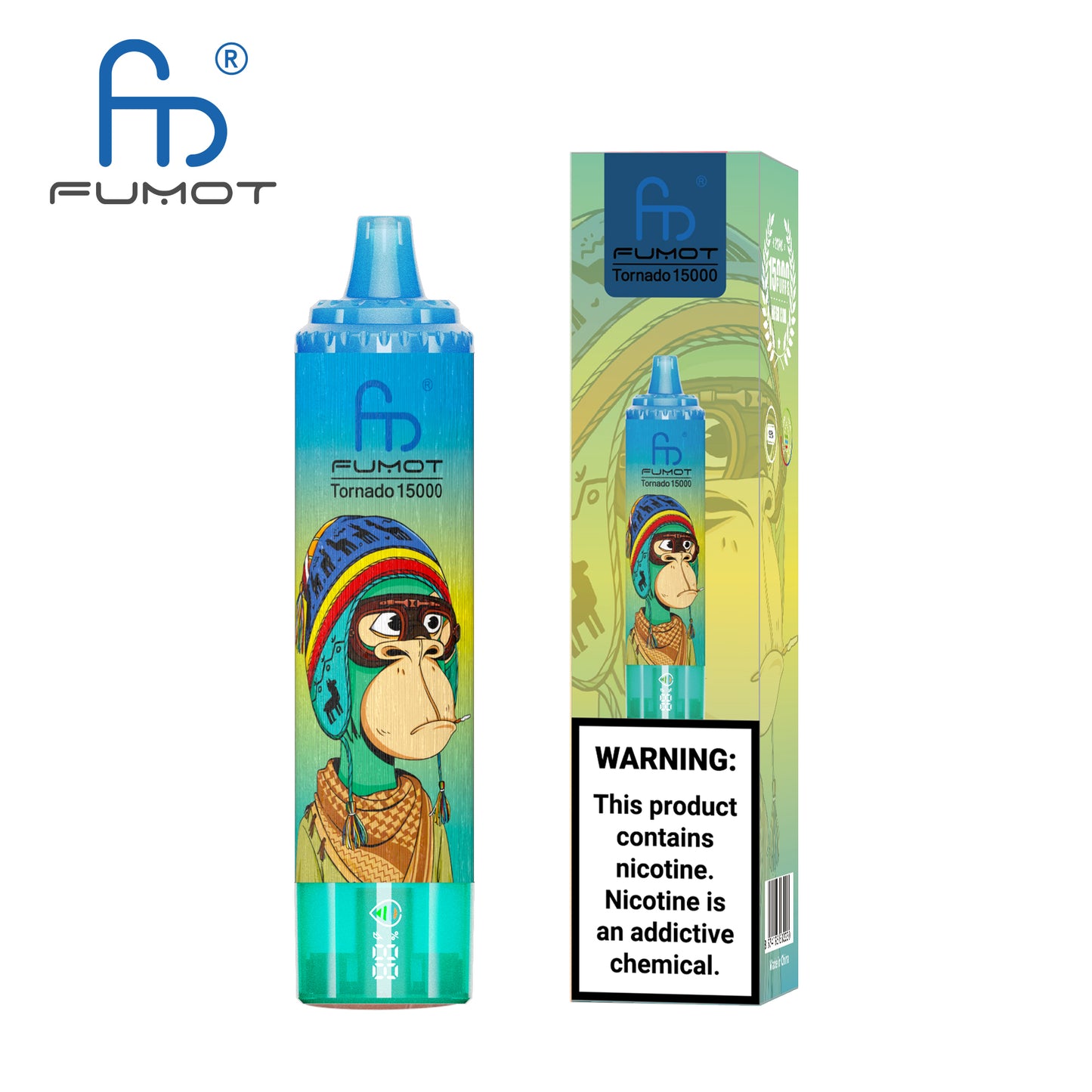 RandM Tornado 15000 | 2% nicotine