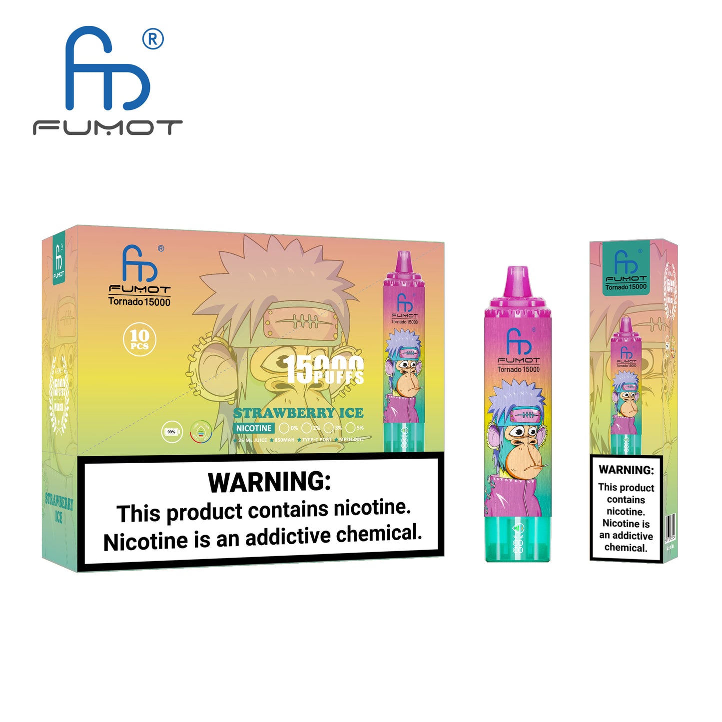 RandM Tornado 15000 | 2% nicotine