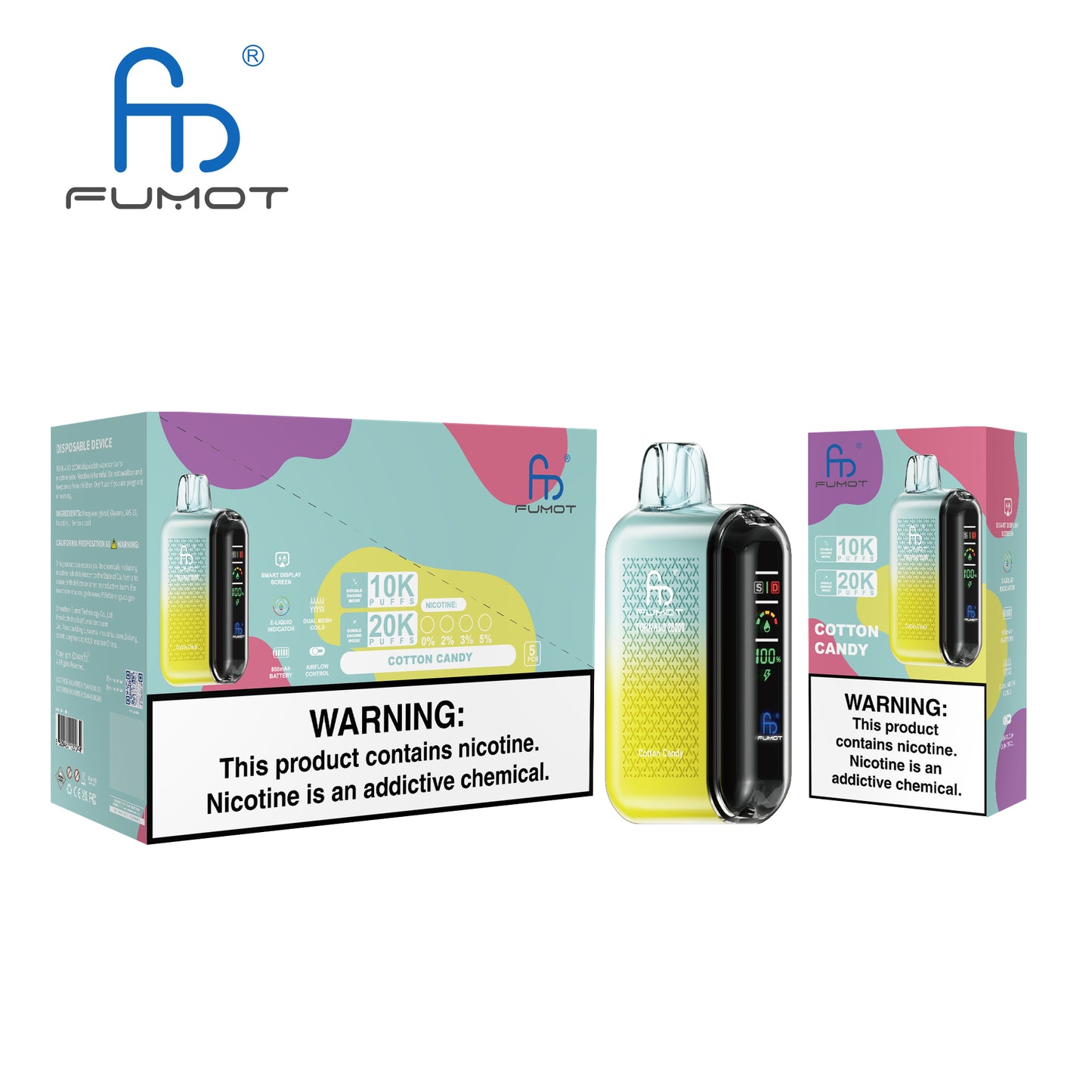 RandM Fumot Tornado 20000 Puffs Disposable Vape