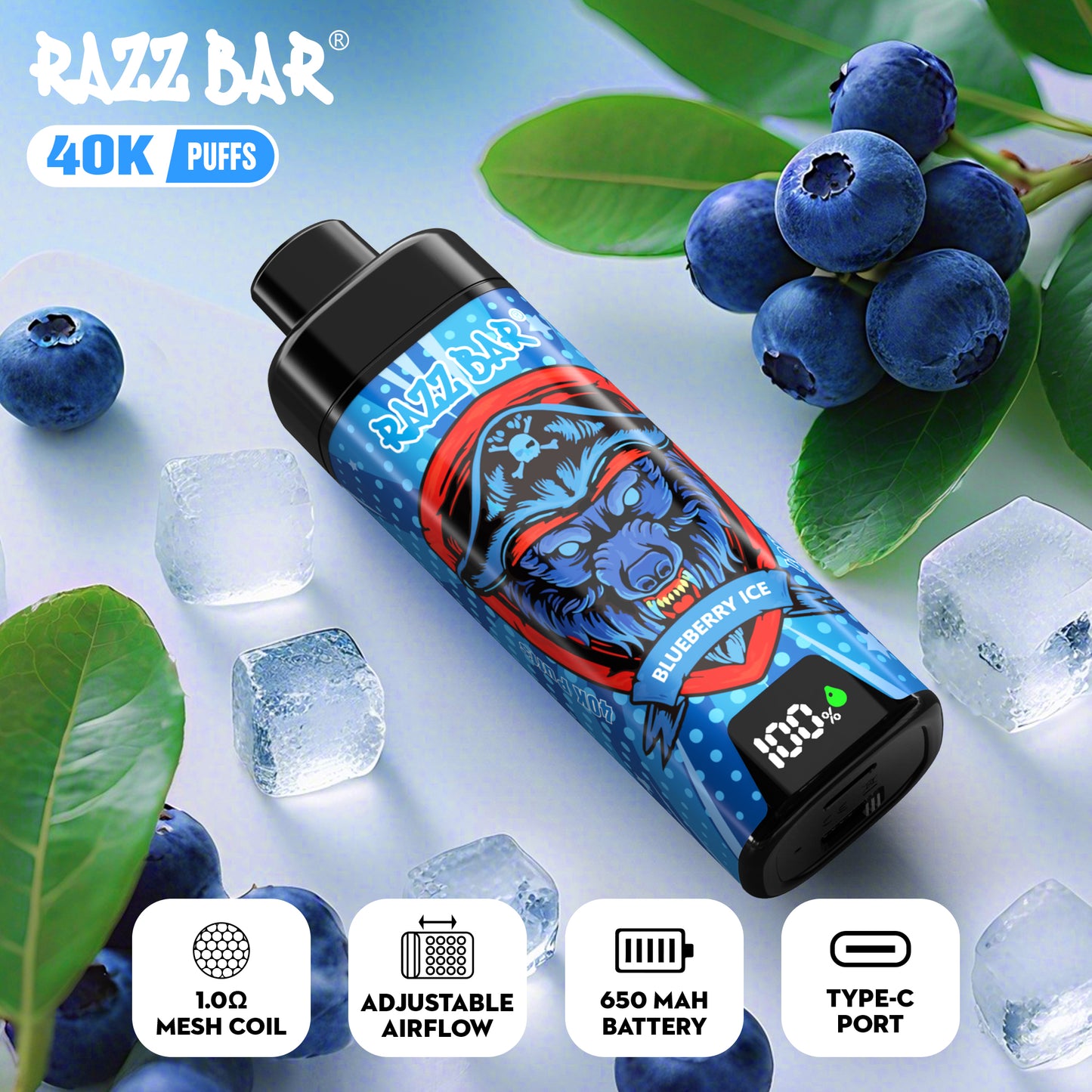 RAZZBAR 40k with screen