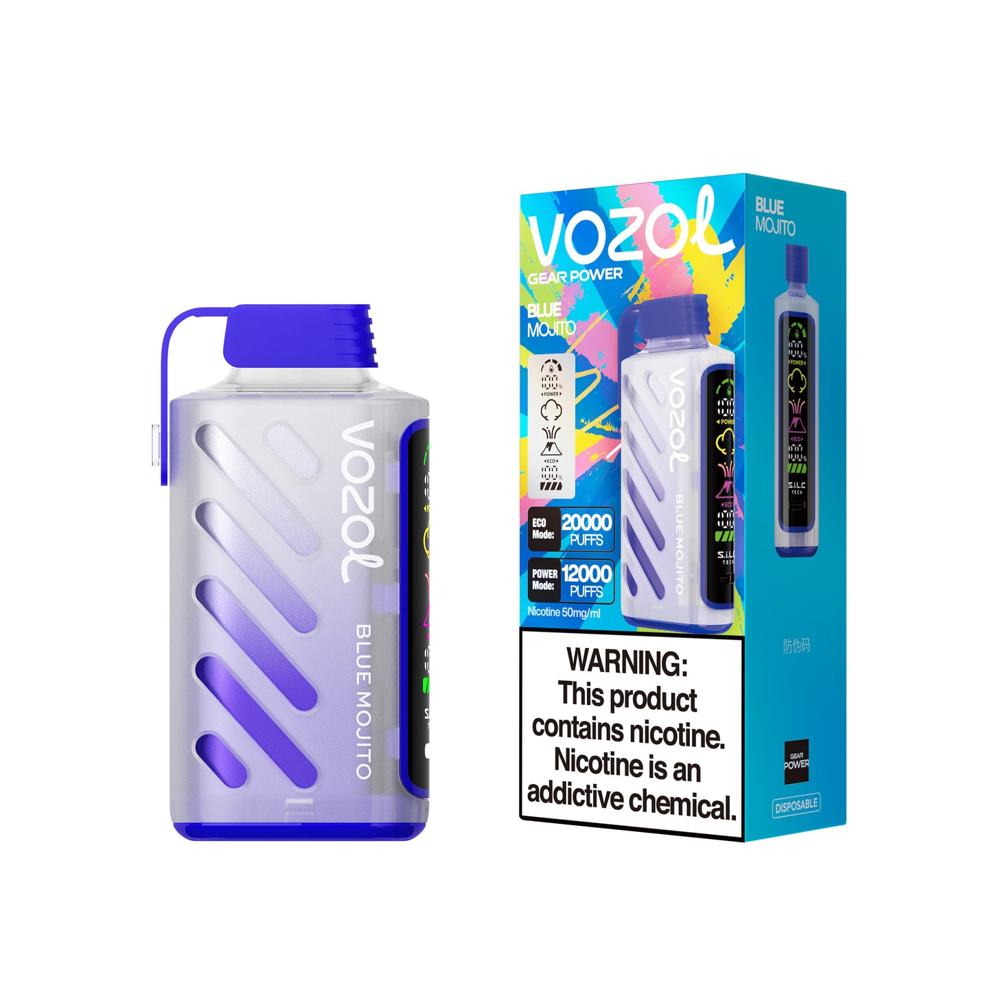 VOZOL Gear Power 20000 Puffs Disposable Vape 20ml