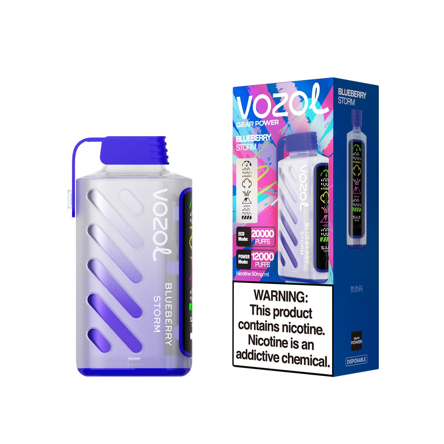 VOZOL Gear Power 20000 Puffs Disposable Vape 20ml