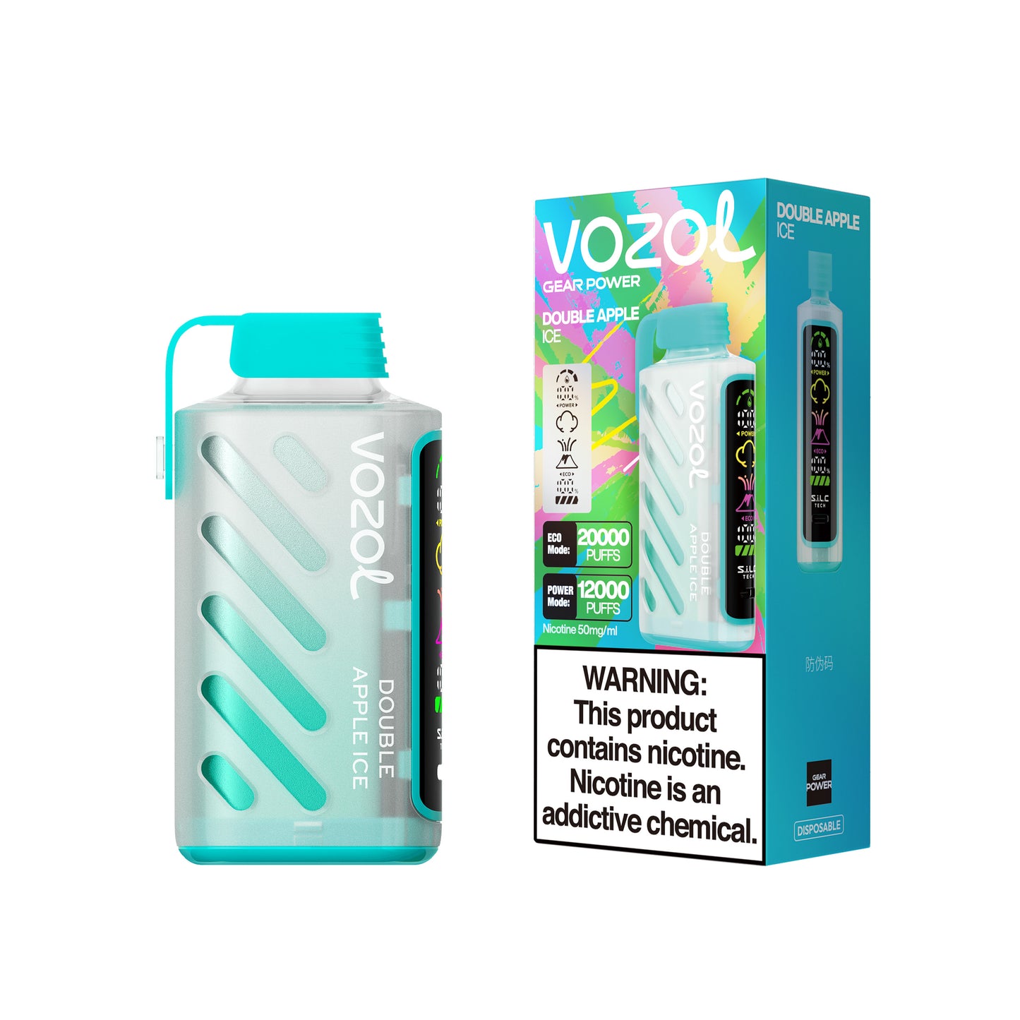 VOZOL Gear Power 20000 Puffs Disposable Vape 20ml