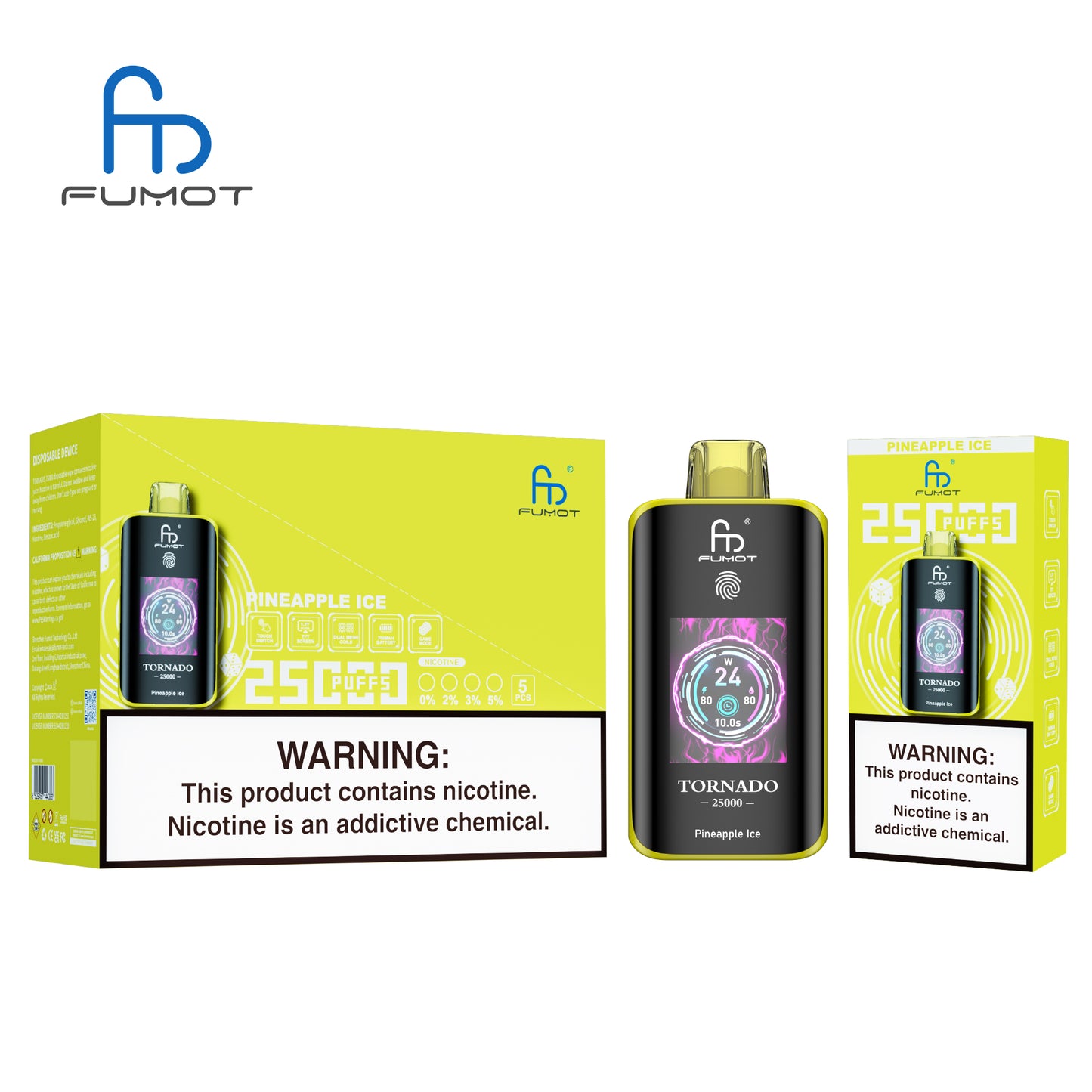 RandM Fumot Tornado 25000 Puffs Disposable Vape