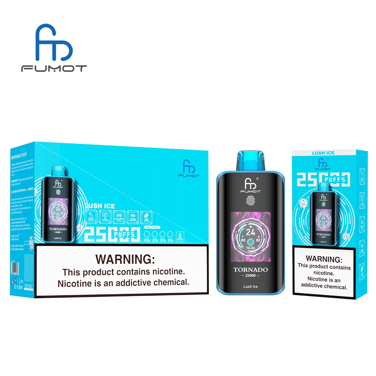 RandM Fumot Tornado 25000 Puffs Disposable Vape