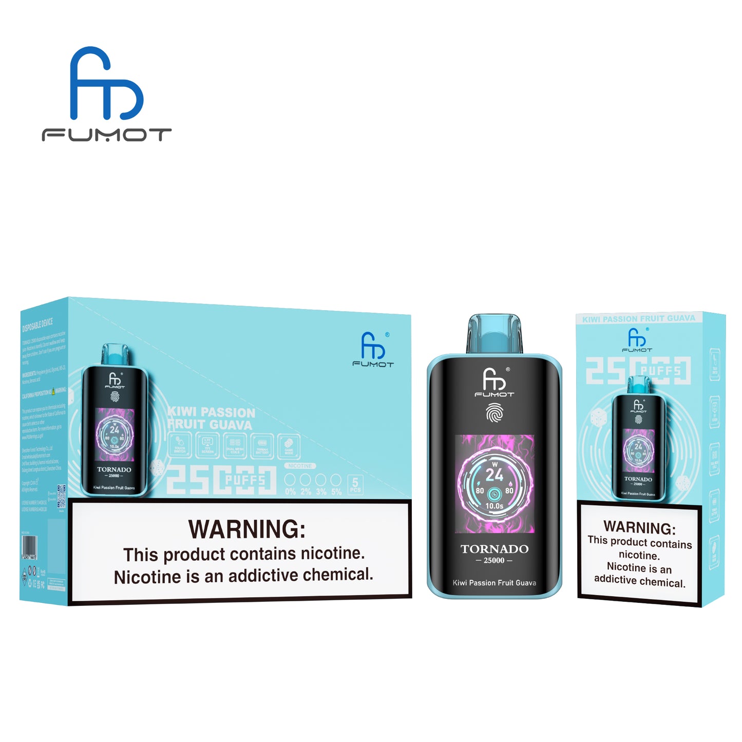 RandM Fumot Tornado 25000 Puffs Disposable Vape