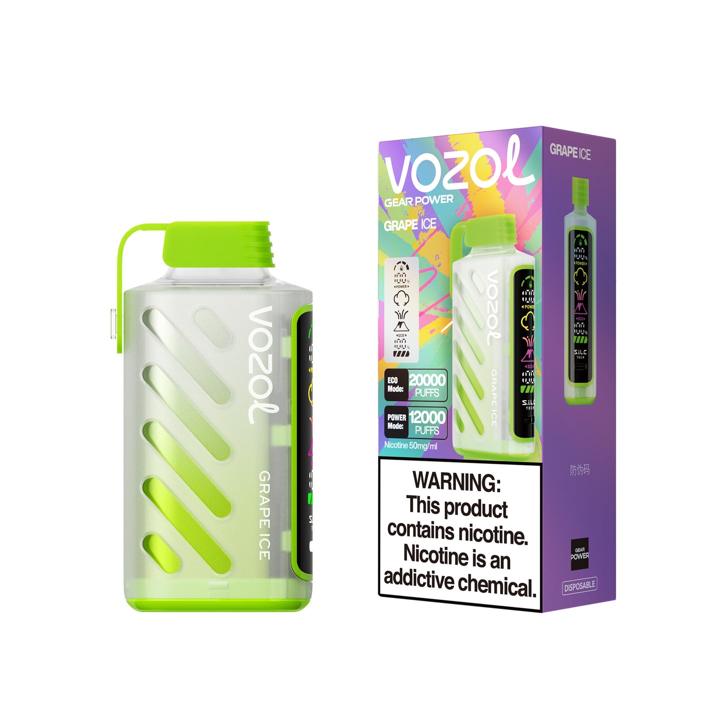 VOZOL Gear Power 20000 Puffs Disposable Vape 20ml