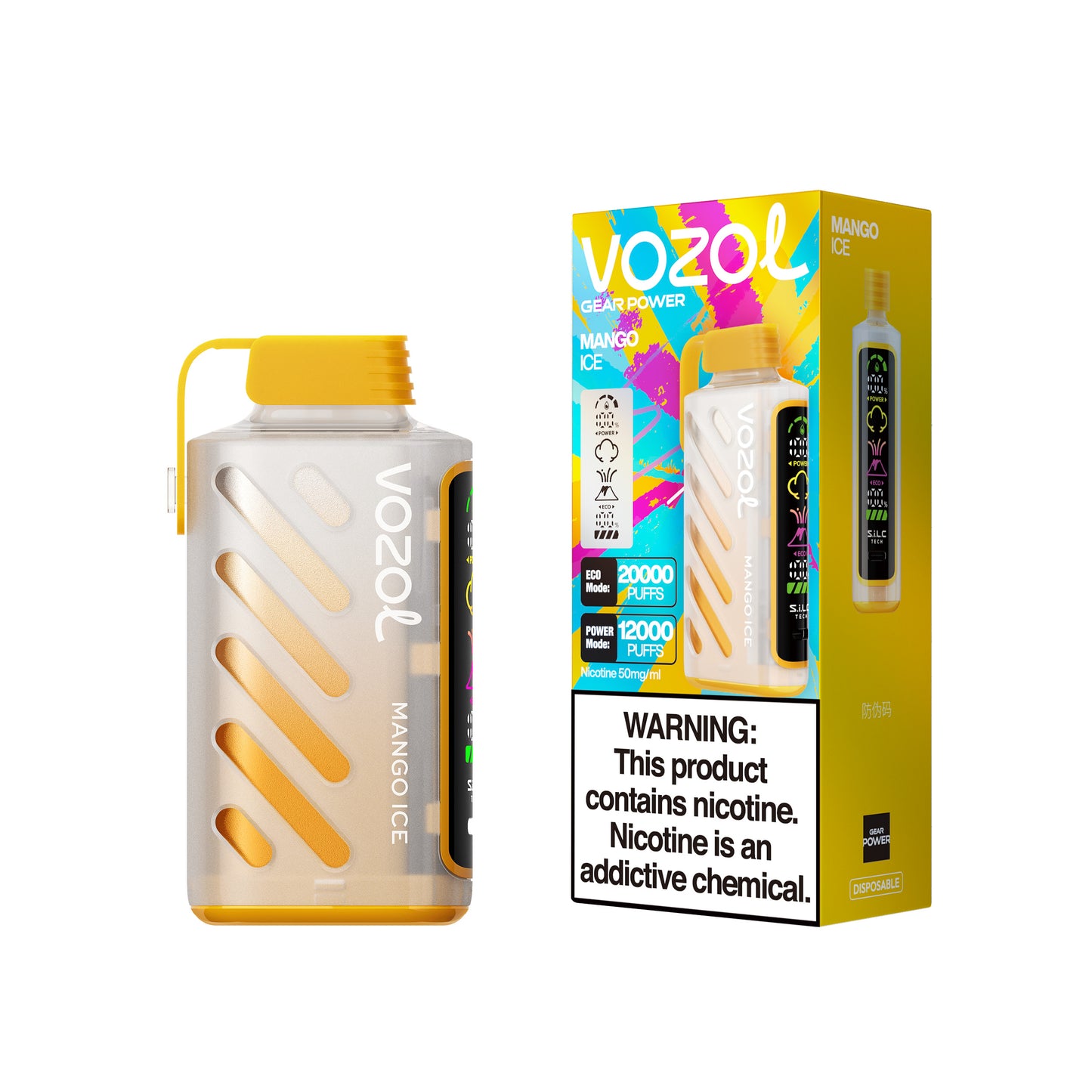 VOZOL Gear Power 20000 Puffs Disposable Vape 20ml