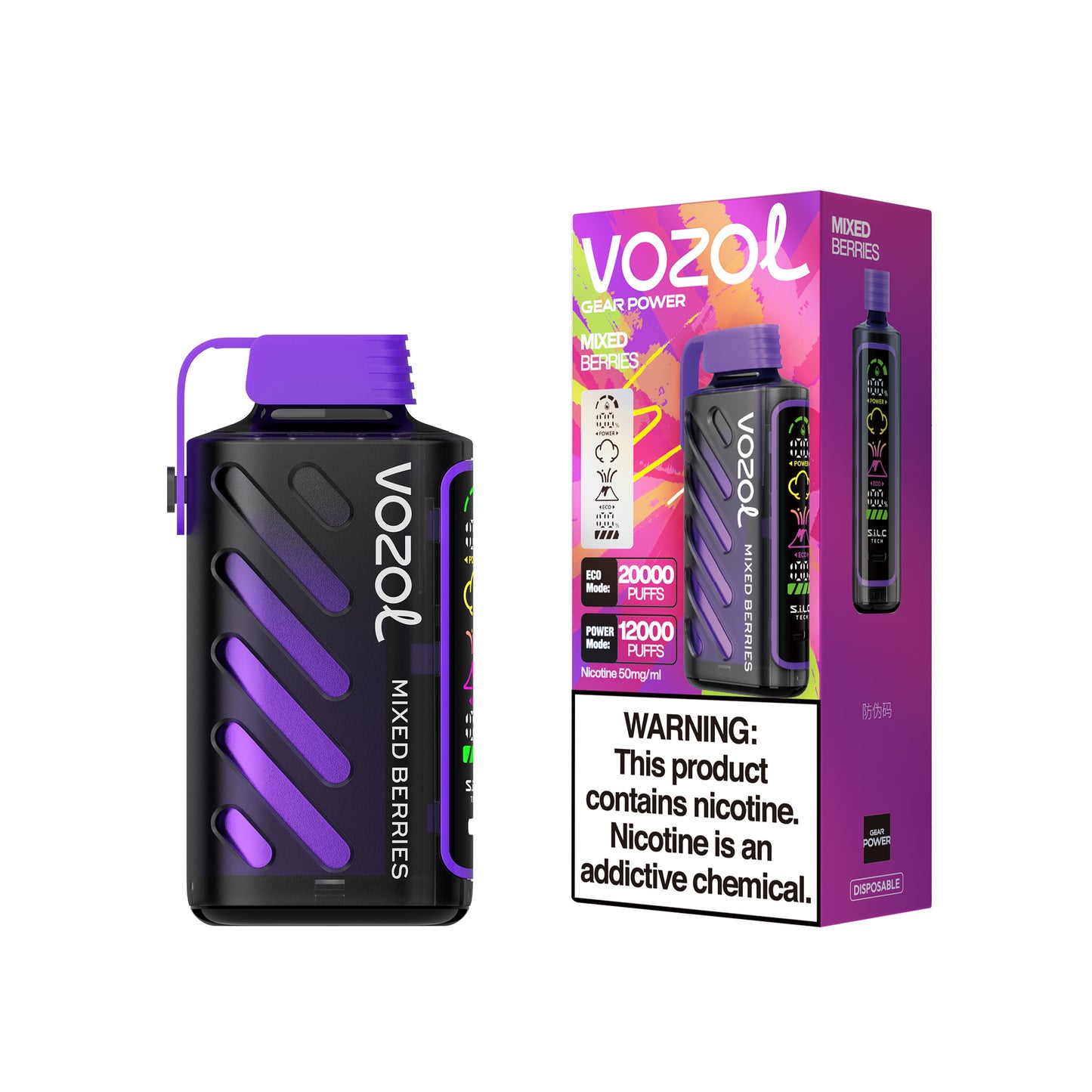 VOZOL Gear Power 20000 Puffs Disposable Vape 20ml