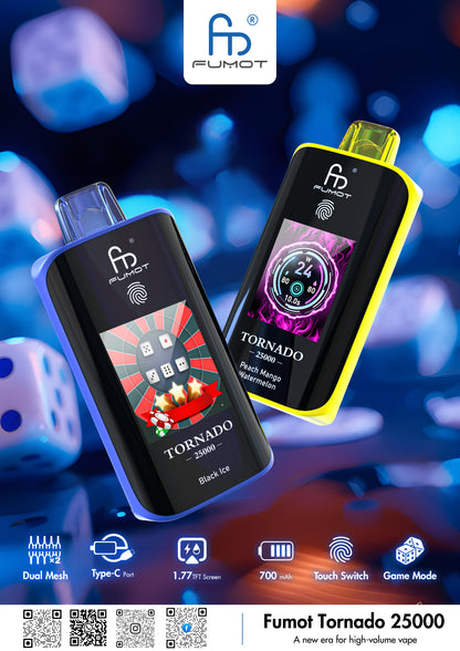 RandM Fumot Tornado 25000 Puffs Disposable Vape