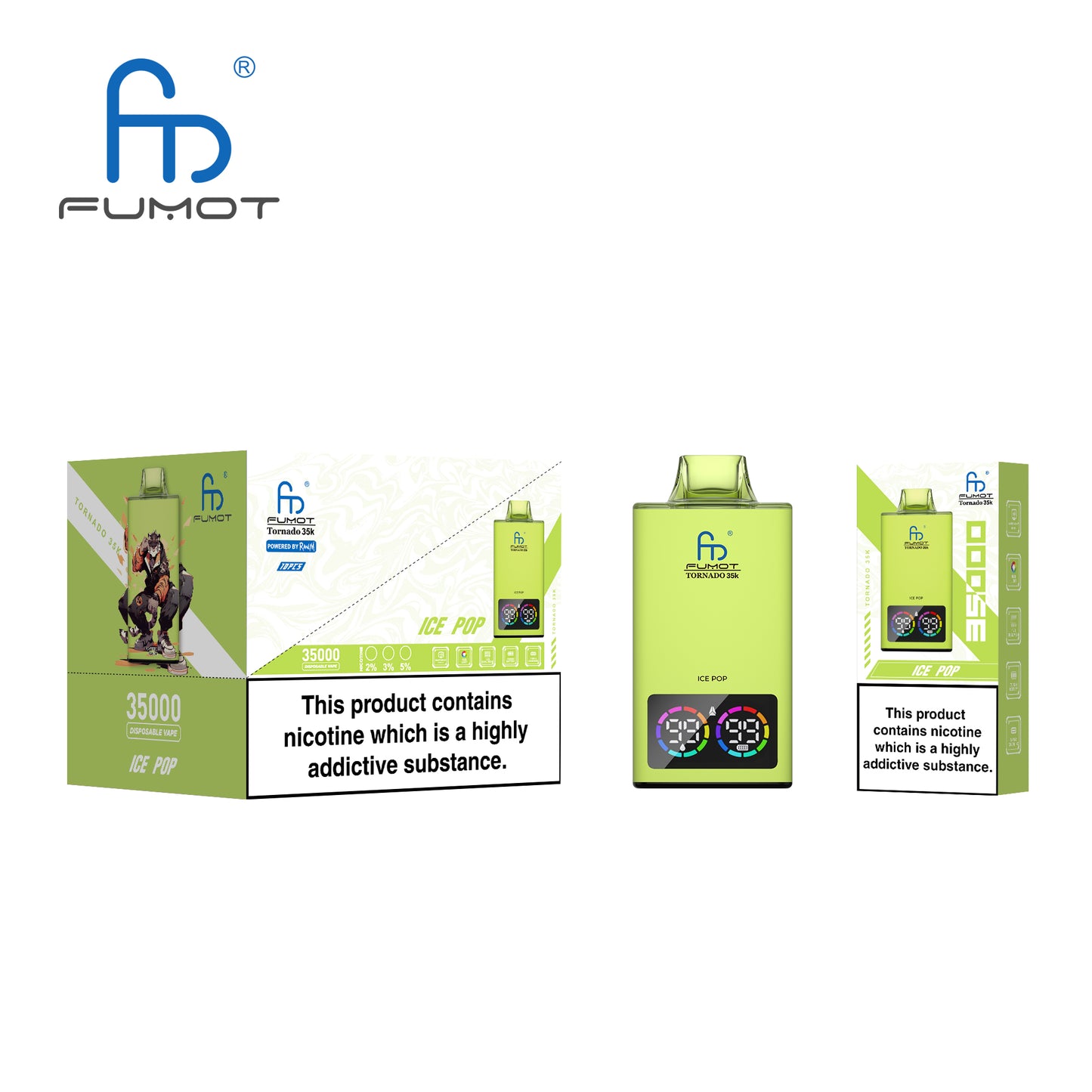 Fumot Tornado 35K Puffs Vape