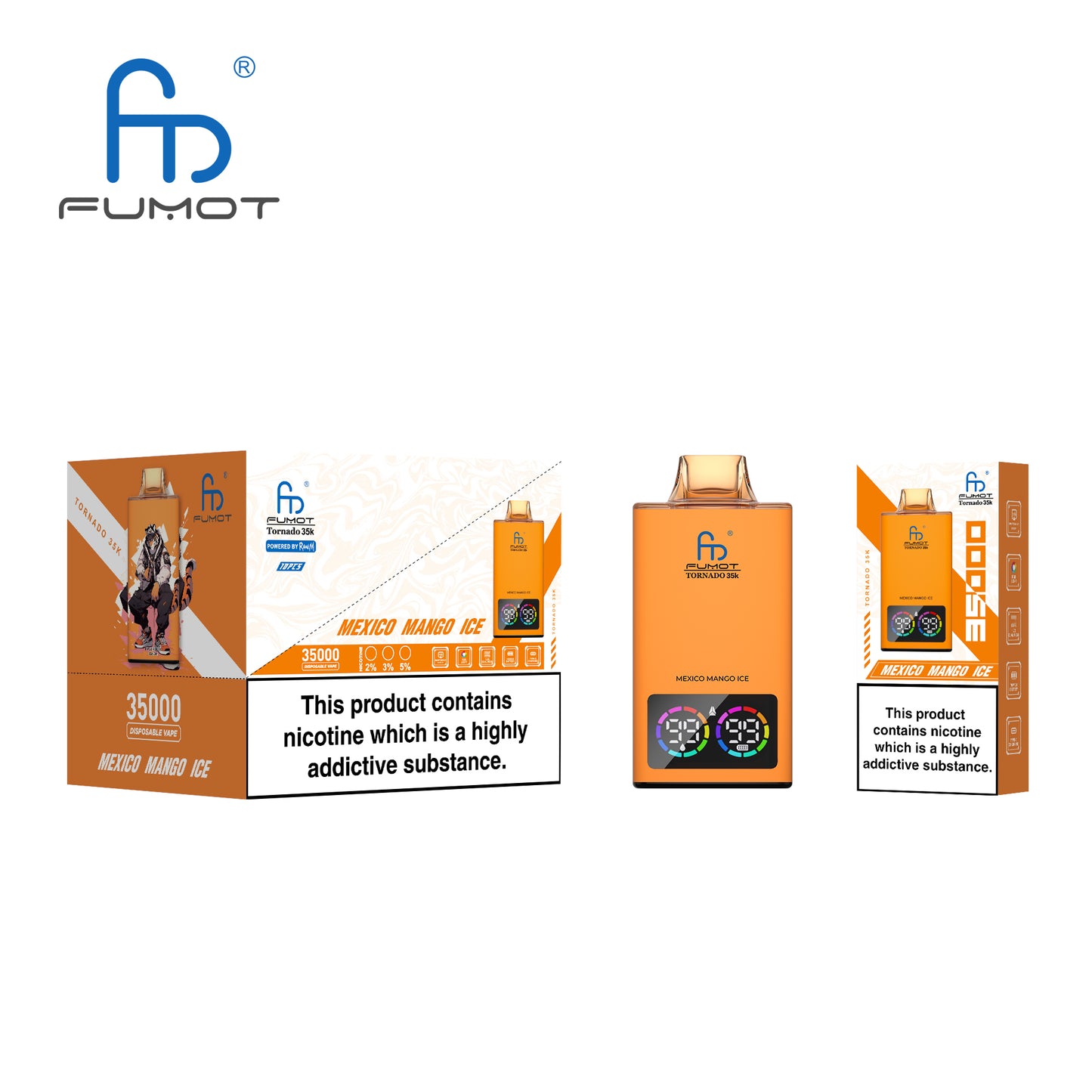 Fumot Tornado 35K Puffs Vape